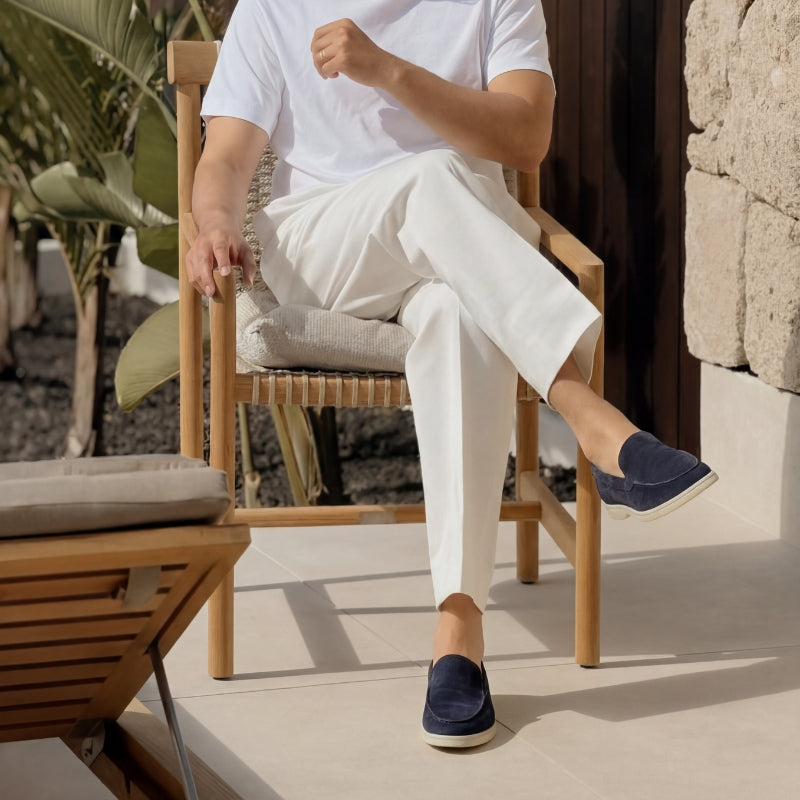 Milano Classic Loafer Suede Midnight Navy
