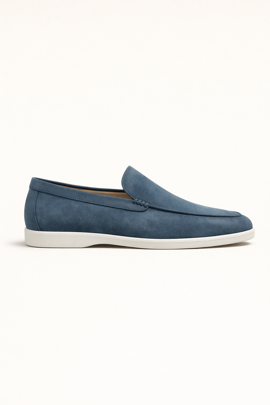 Milano Classic Loafer Suede Denim Blue