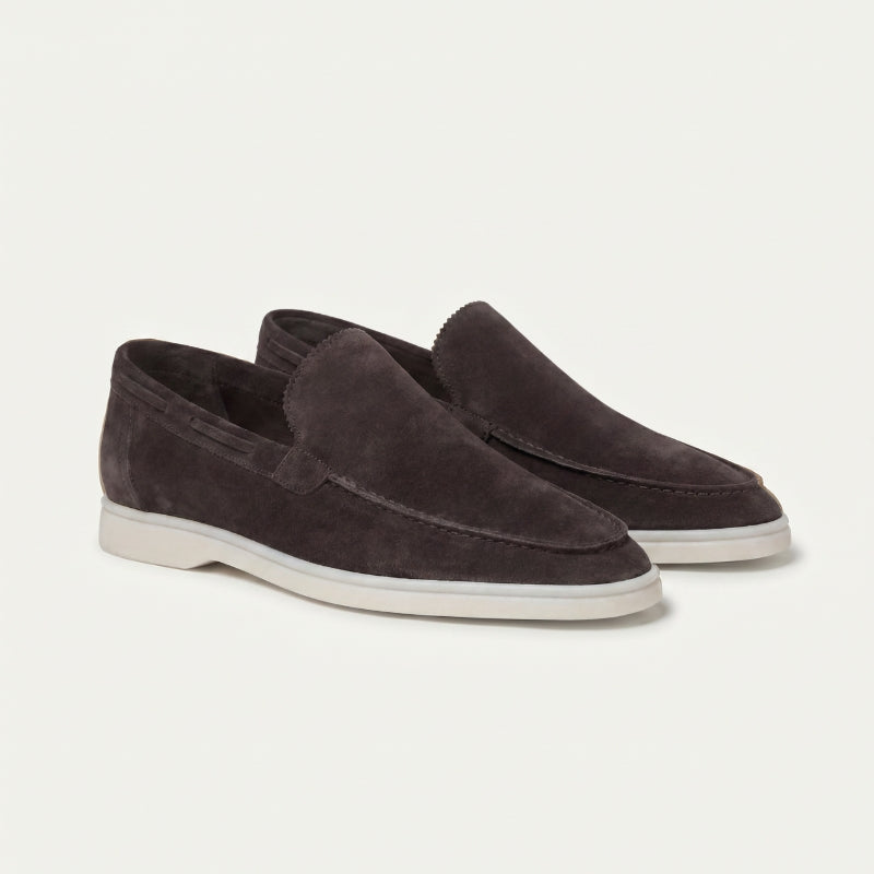 Milano Classic Loafer Suede Dark Espresso