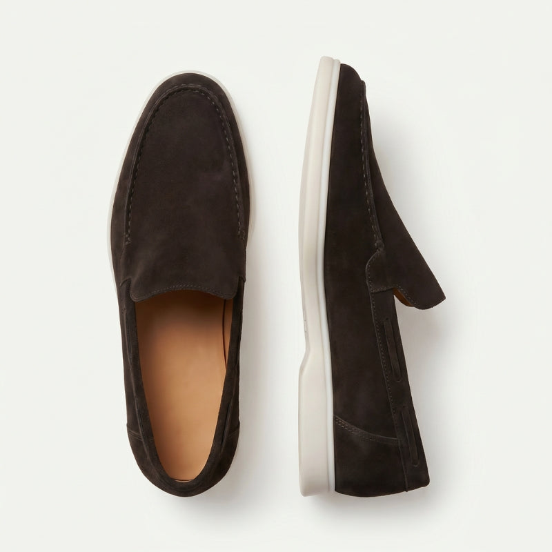 Milano Classic Loafer Suede Onyx Black