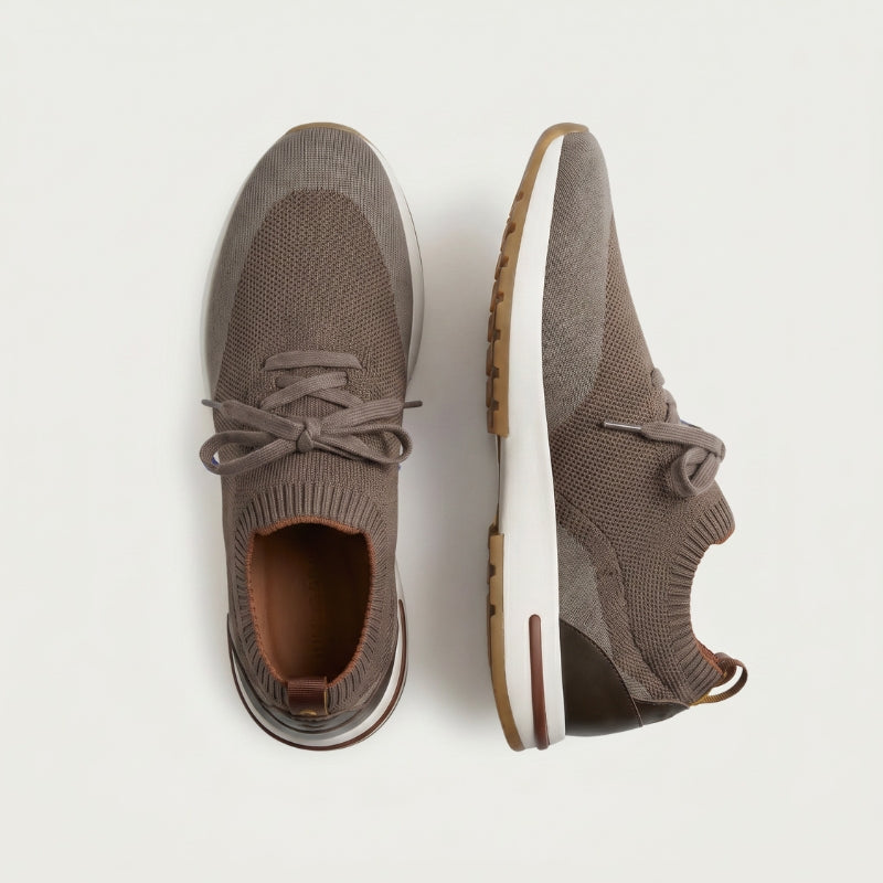 Siena Knit Sneaker Taupe