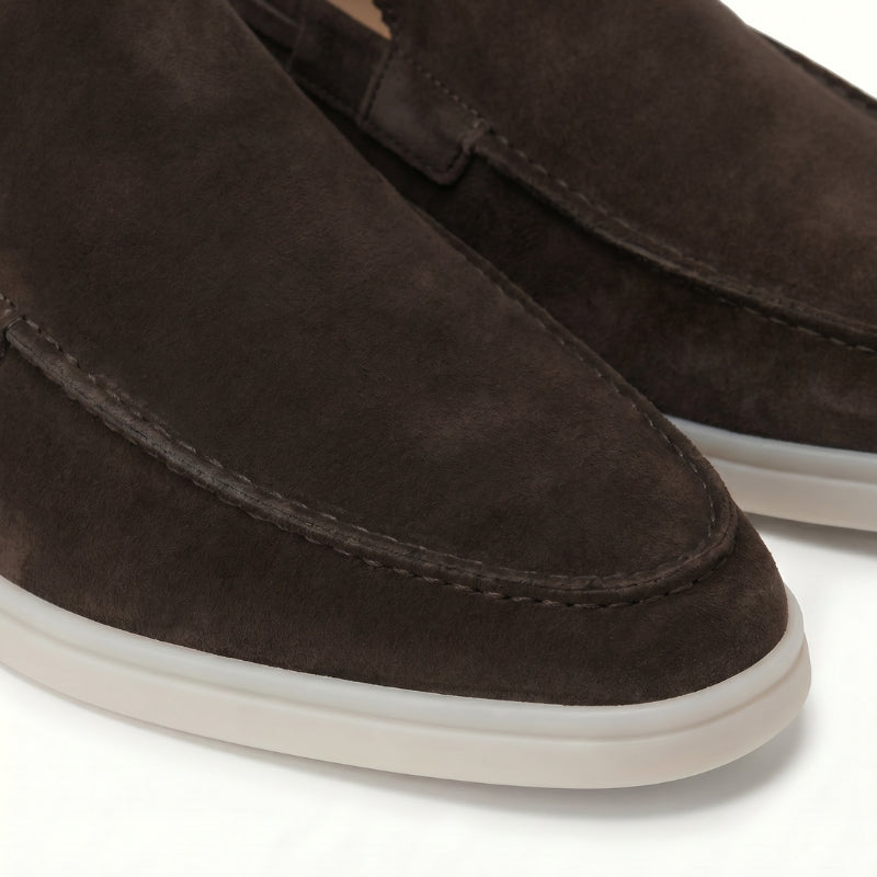 Milano Classic Loafer Suede Onyx Black