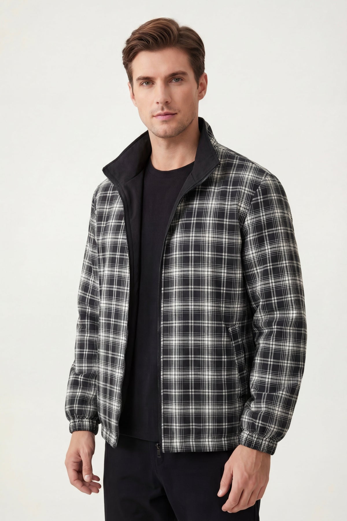 Camogli Reversible Jacket Black