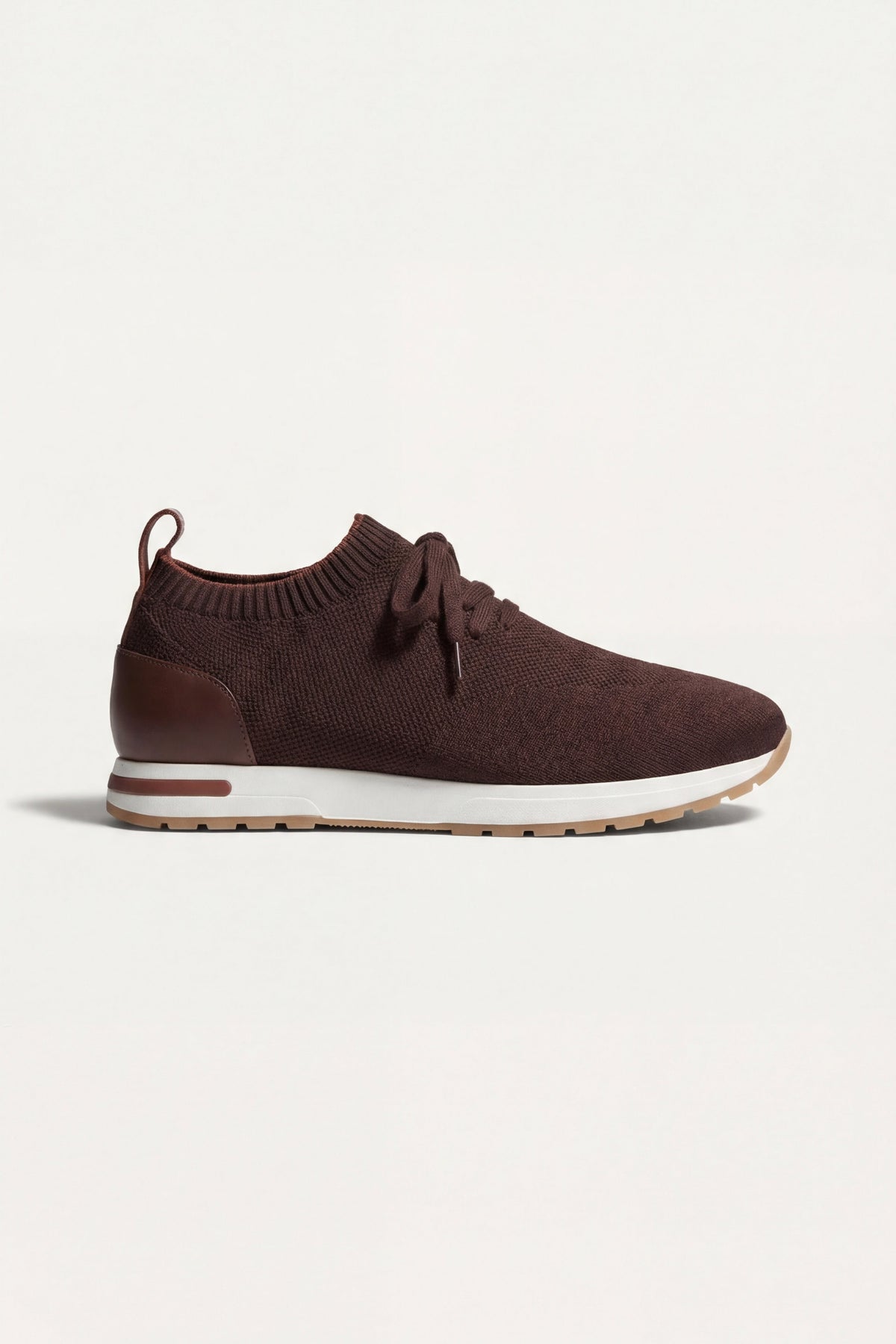 Siena Knit Sneaker Dark Brown