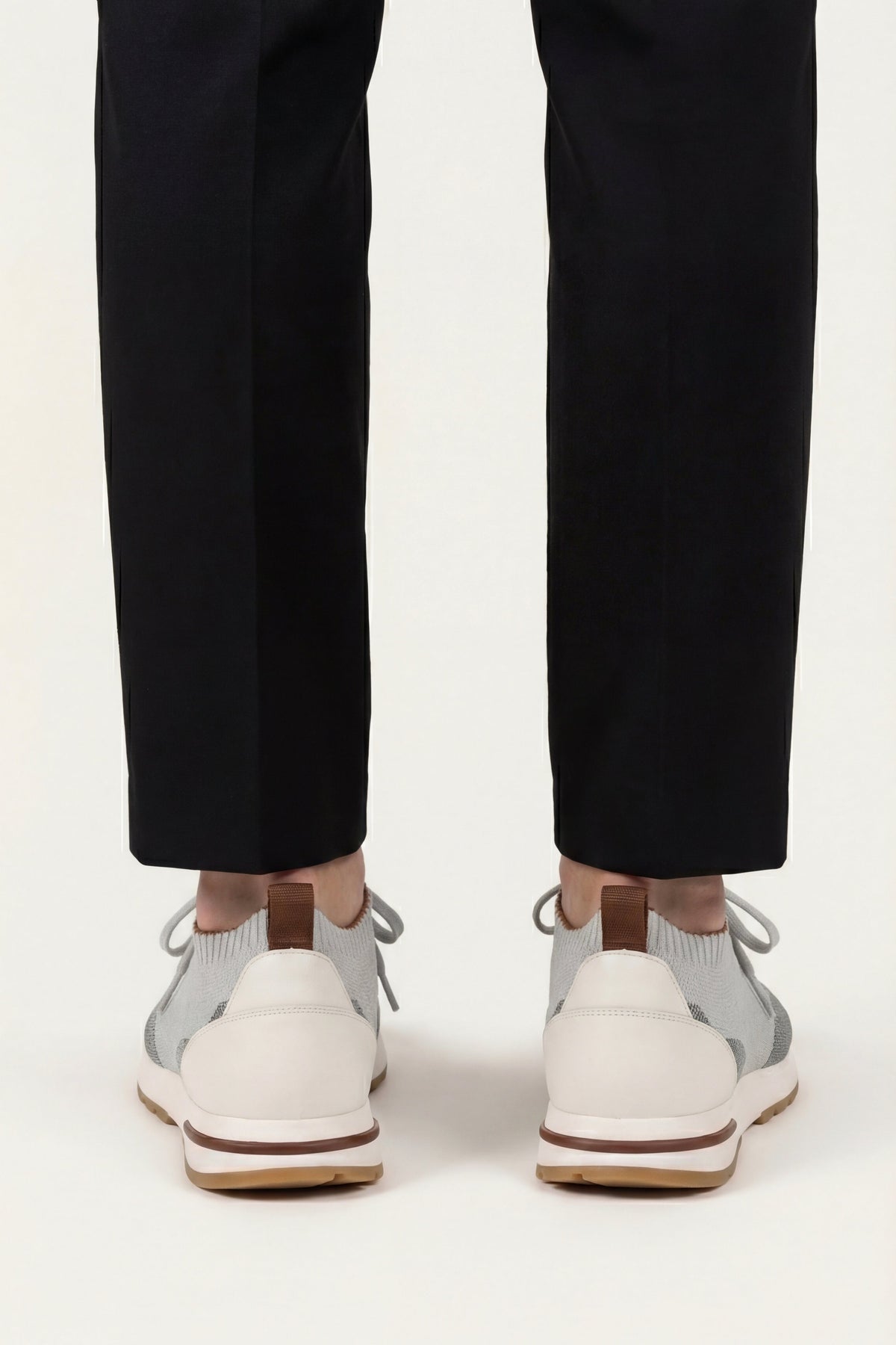 Siena Knit Sneaker Light Grey