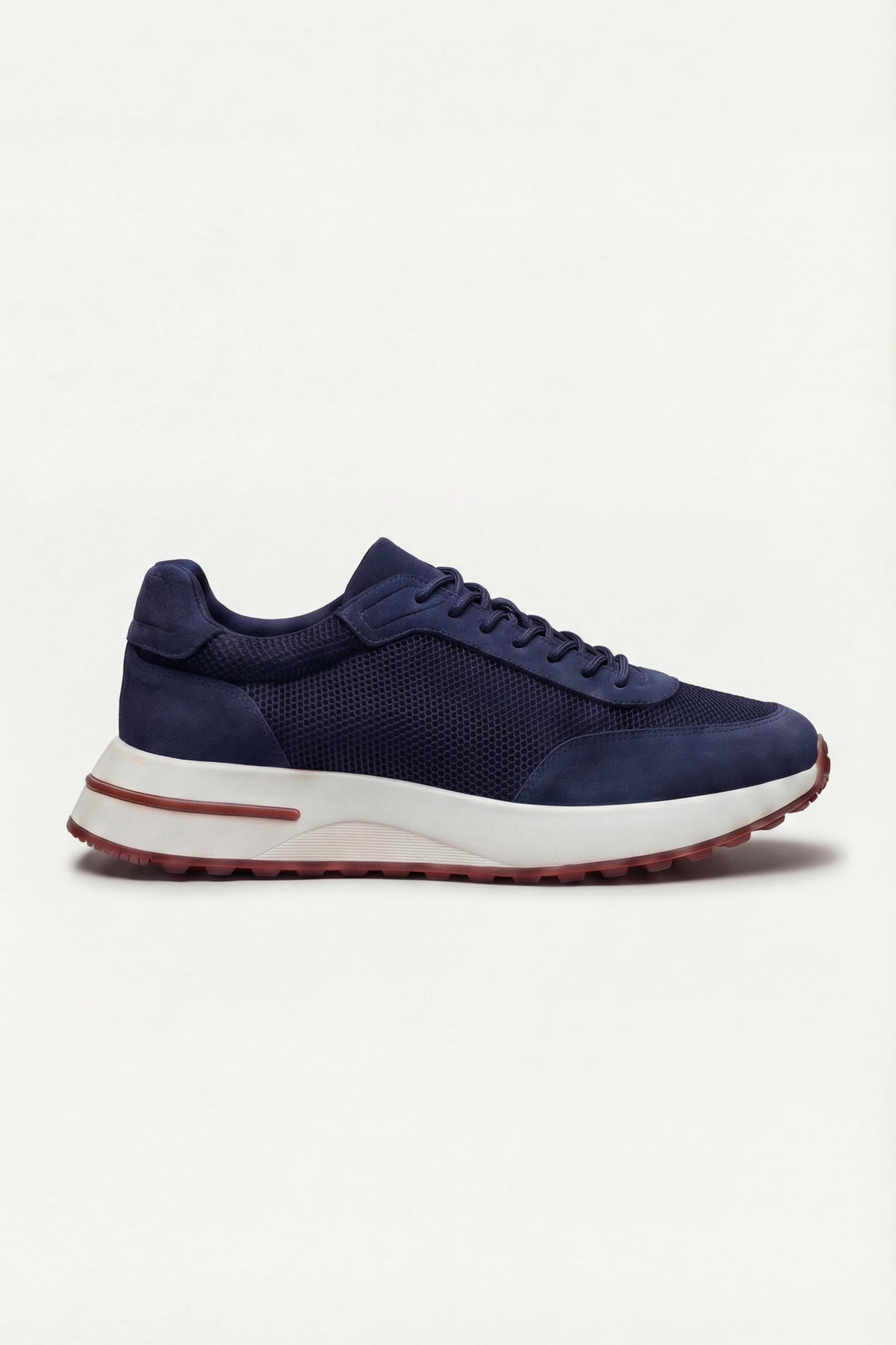 Palazzo Runner Mesh Navy Blue