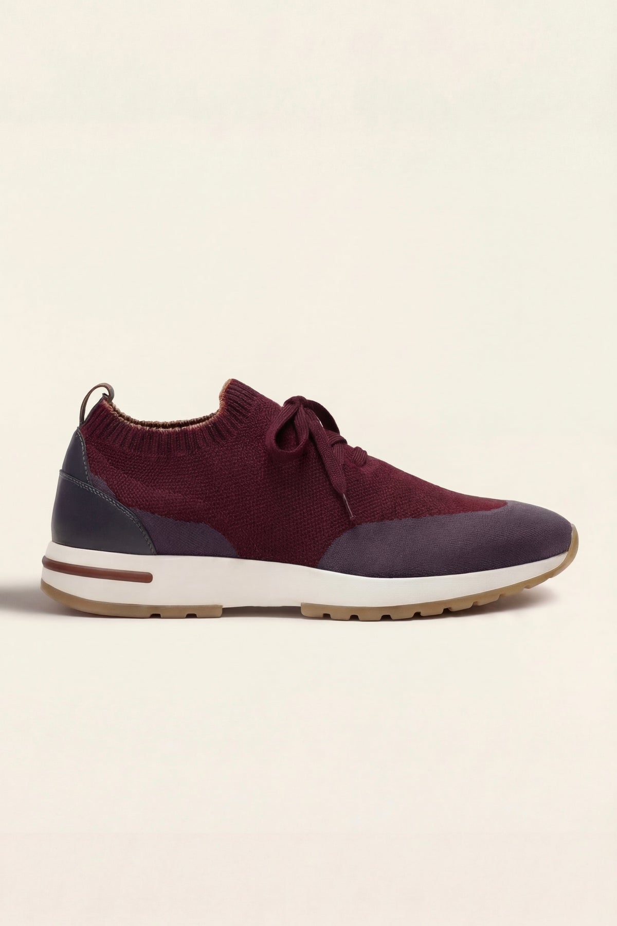Siena Knit Sneaker Burgundy