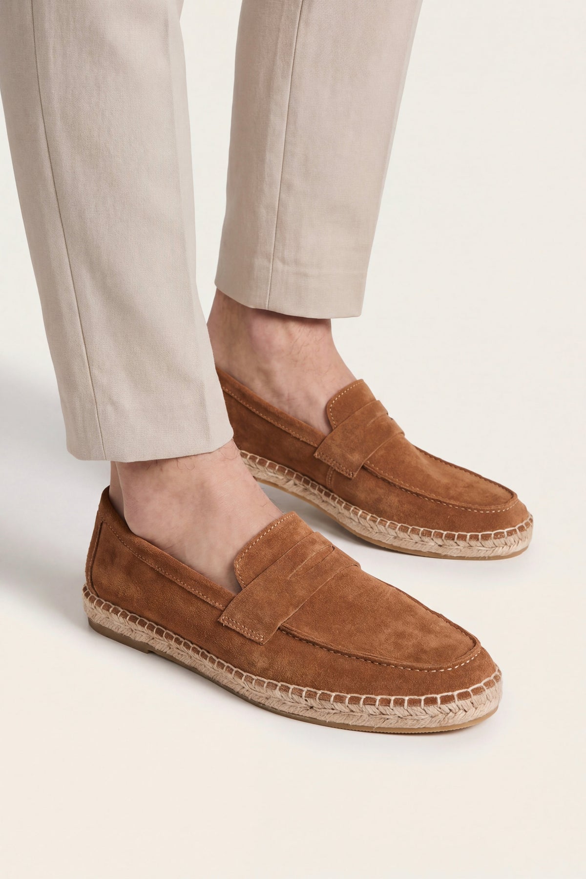 Ravello Espadrille Loafer Cognac Brown
