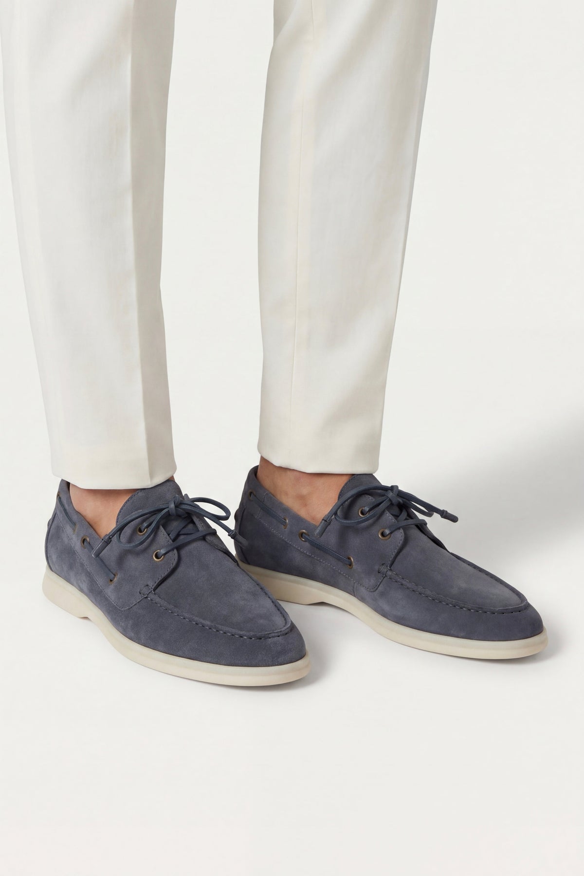 Amalfi Walk Loafer Suede Slate Blue