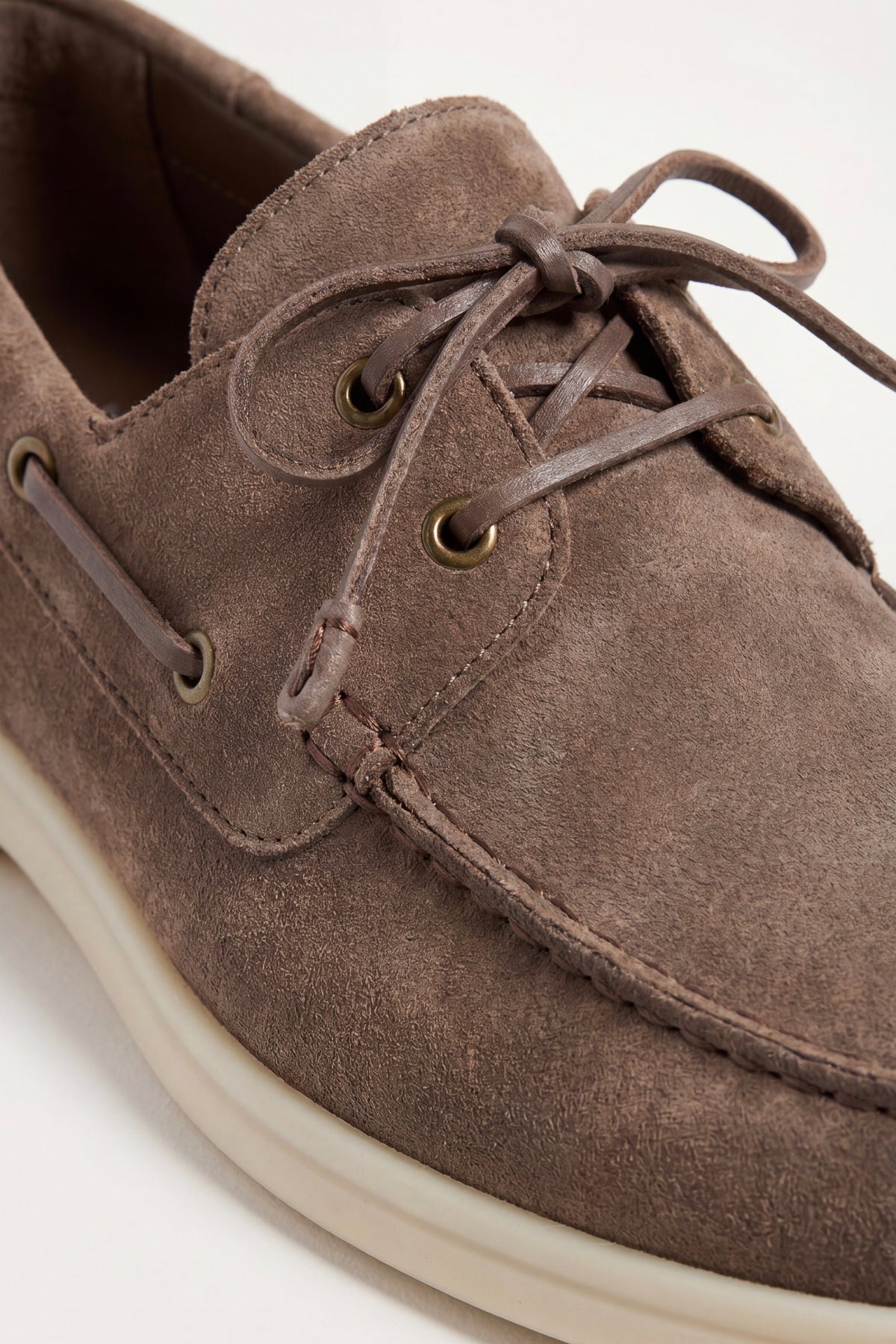 Amalfi Walk Loafer Suede Taupe Brown