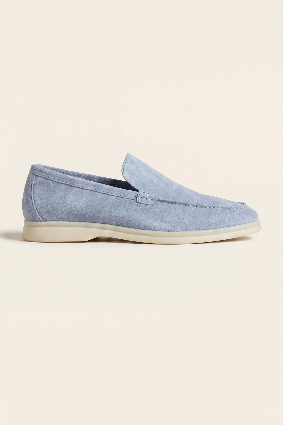 Milano Classic Loafer Suede Light Blue