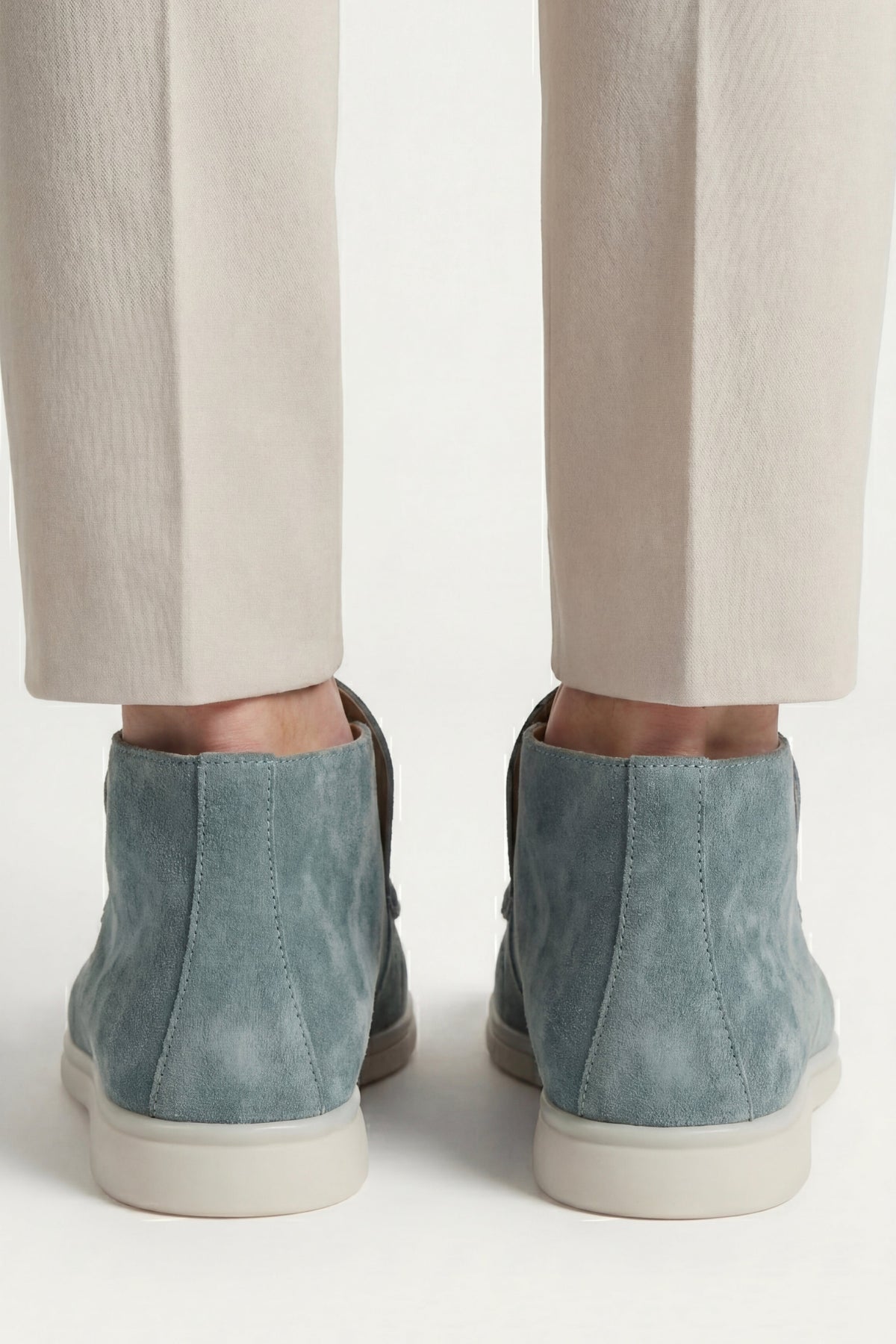 Milano City Loafer Suede Slate Blue