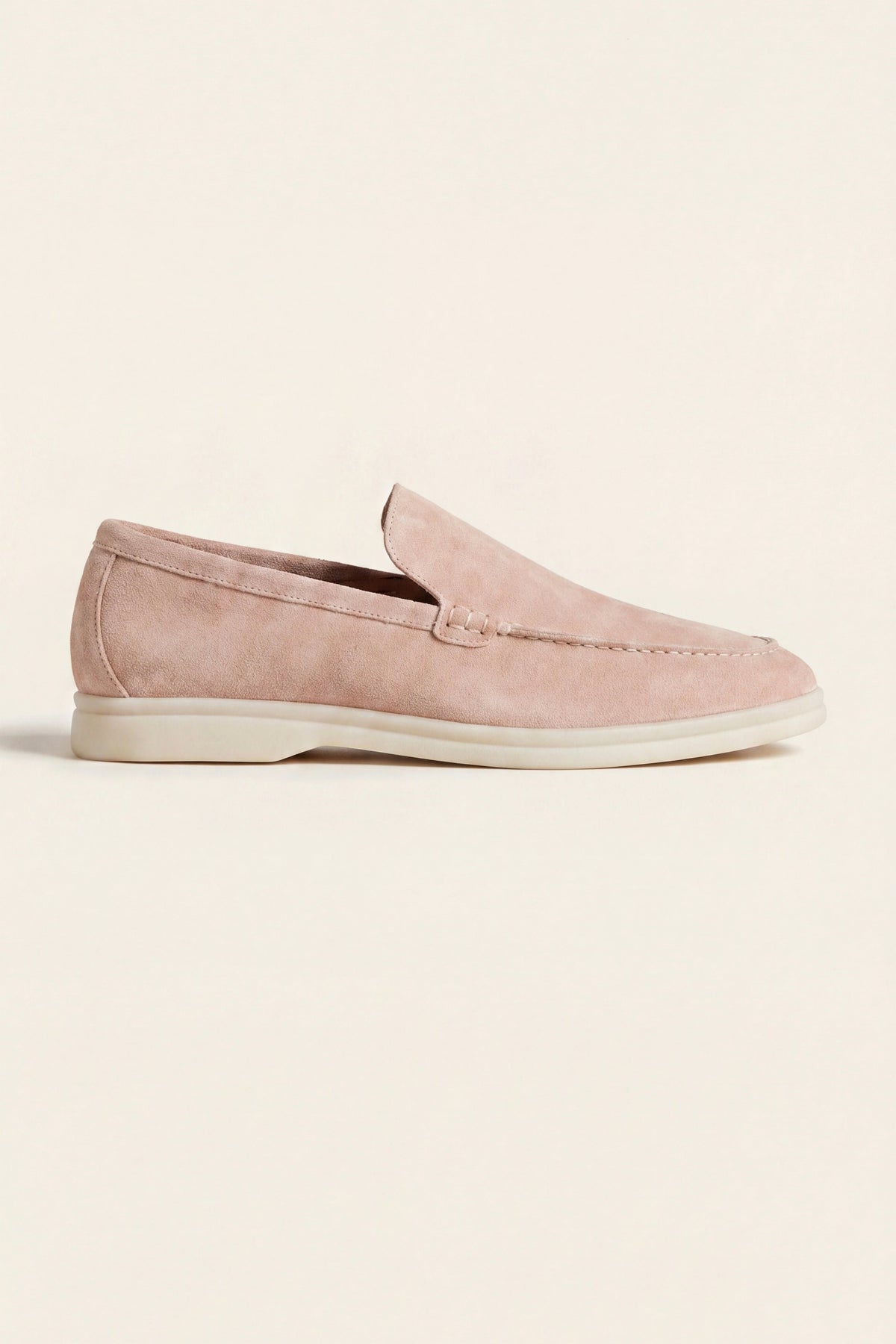 Milano Classic Loafer Suede Dusty Pink
