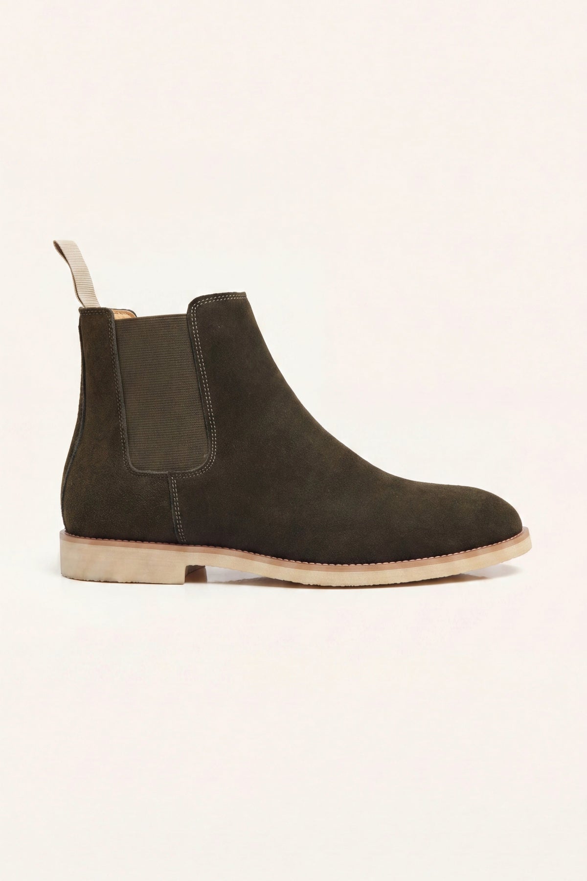 Cortina Suede Boot Olive Green