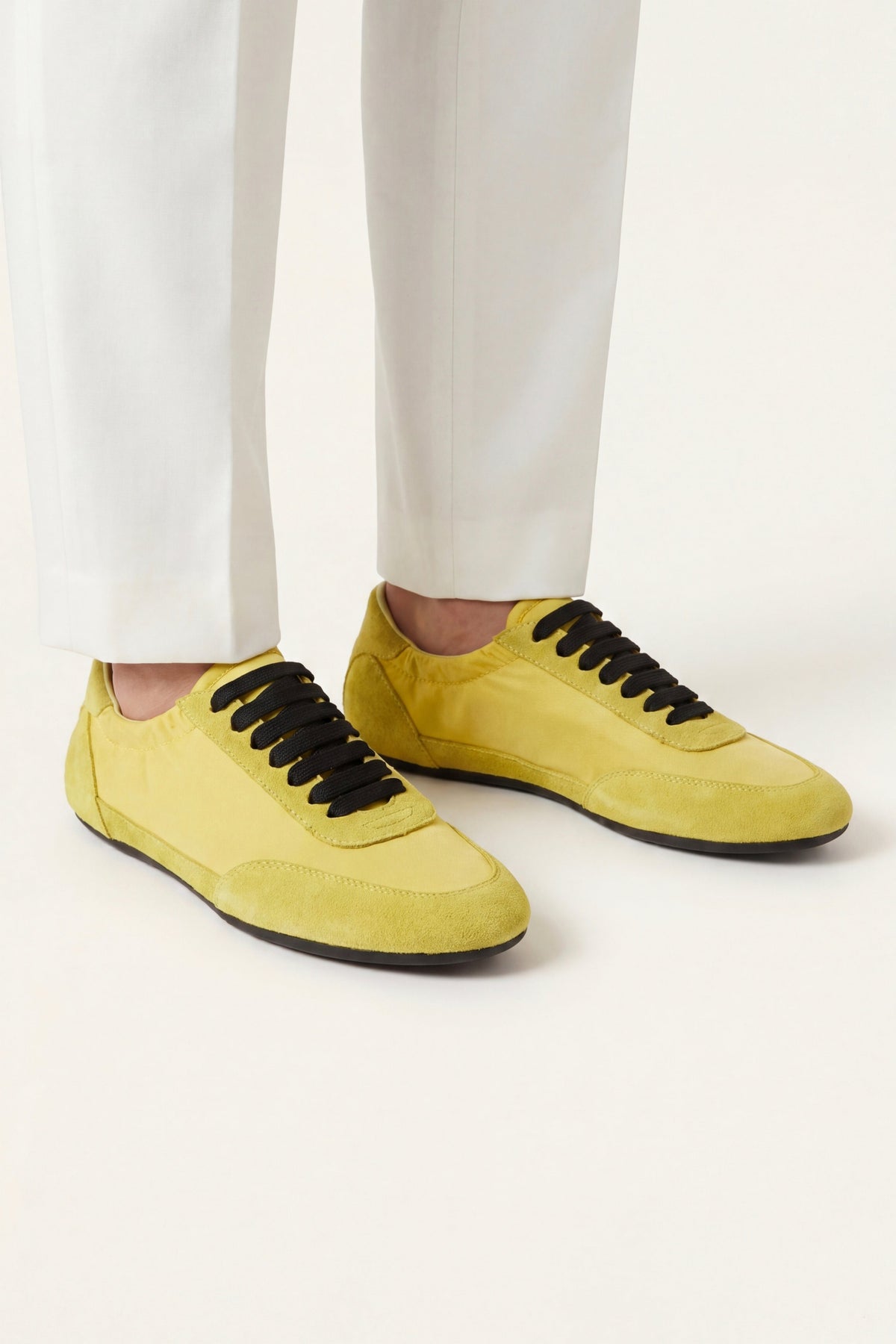 Rapallo Nylon Sneaker Mustard Yellow