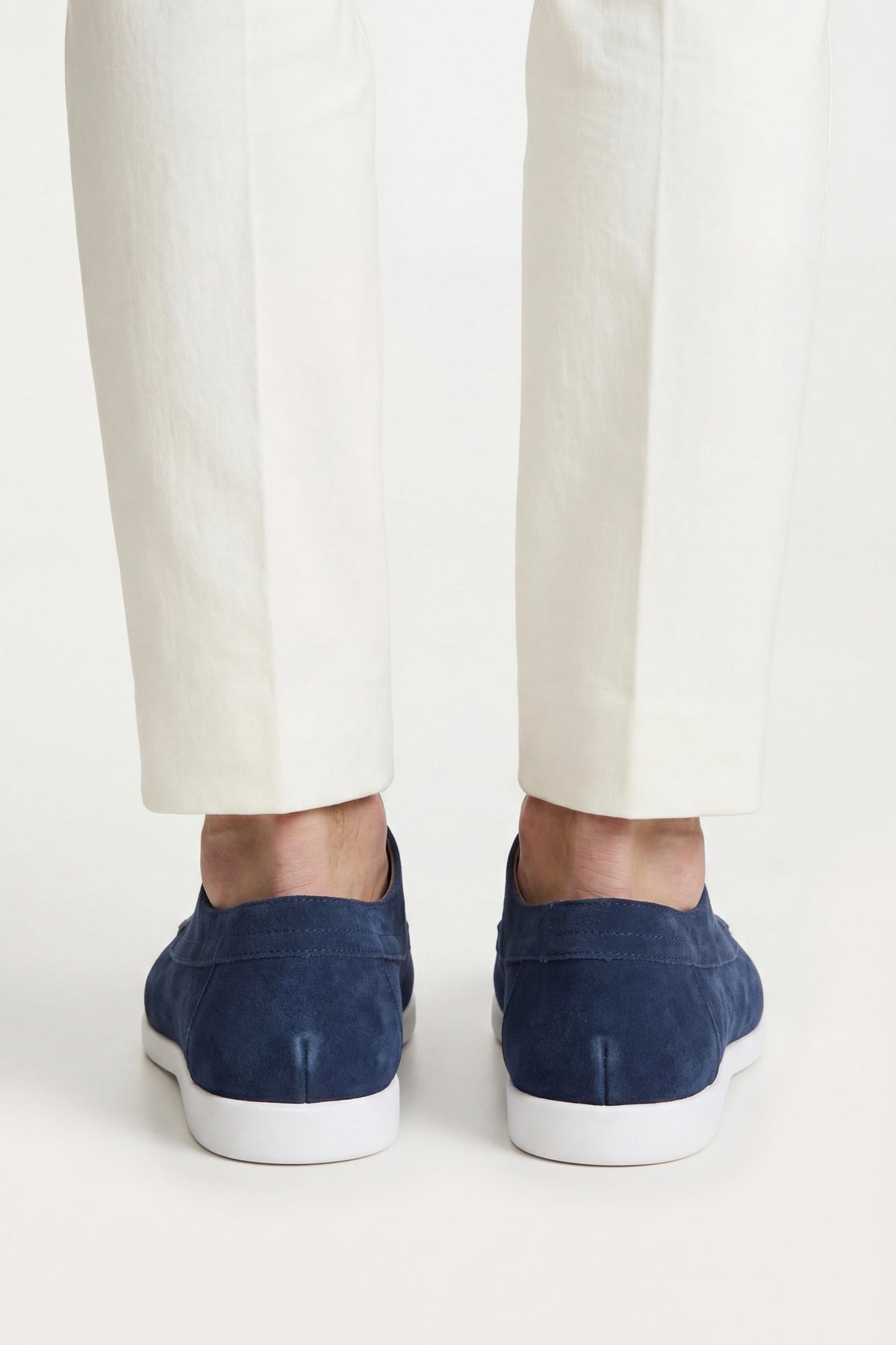 Rimini Suede Boat Shoe Navy Blue