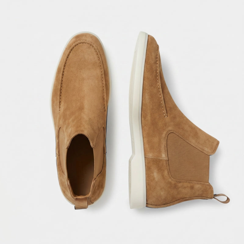 Cortina Suede Boot Camel