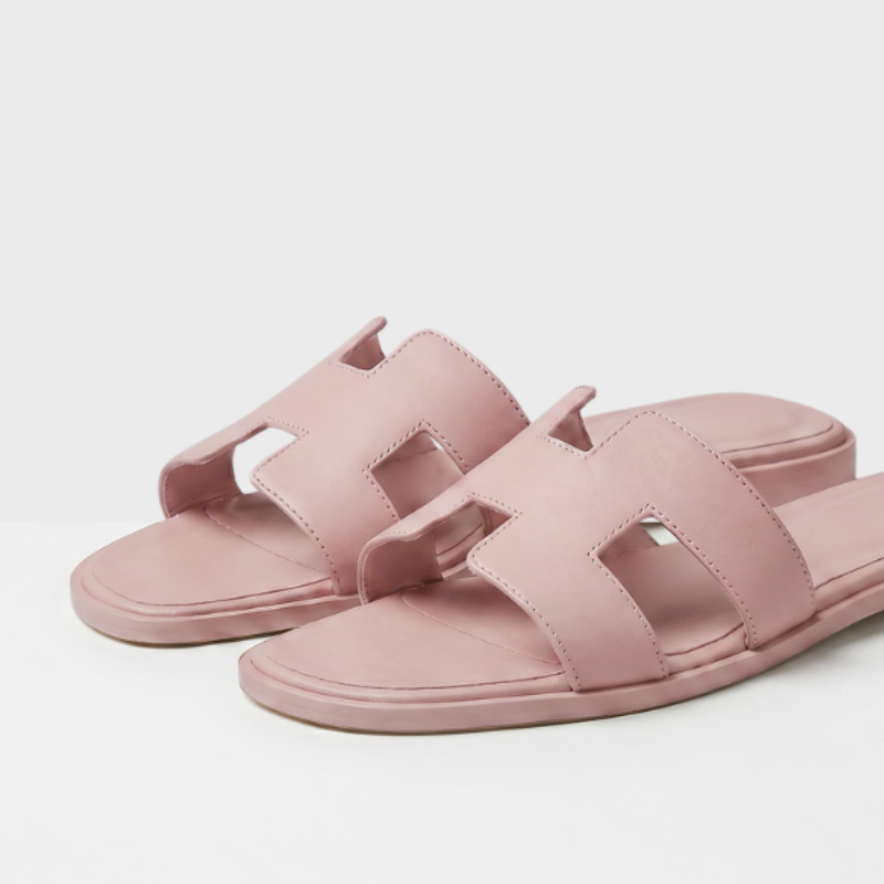 Riviera Flat Slide Women Blush Pink