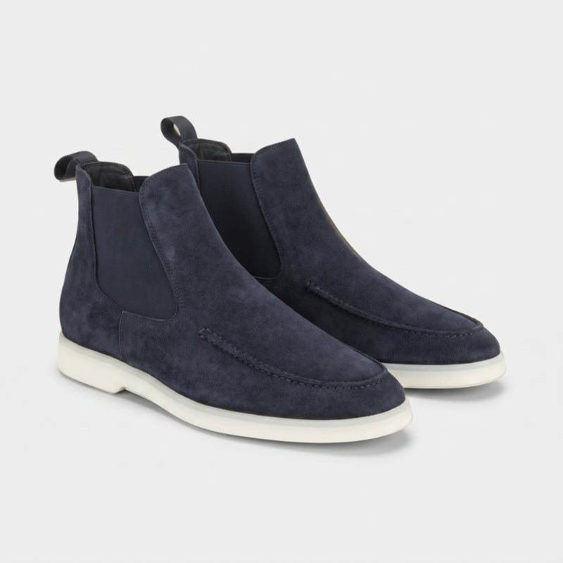 Cortina Suede Boot Navy