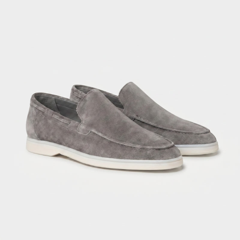 Milano Classic Loafer Wildleder Aschgrau