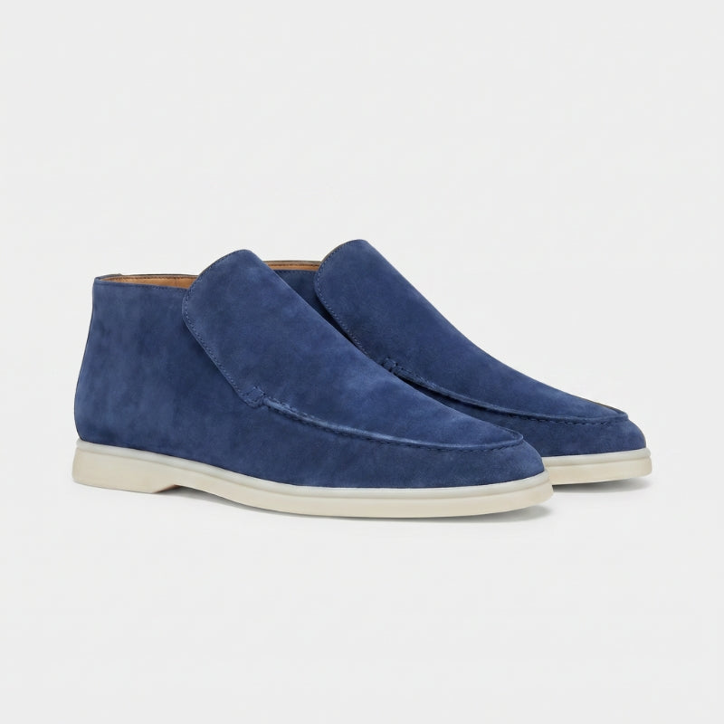Milano City Loafer Suede Cobalt Blue