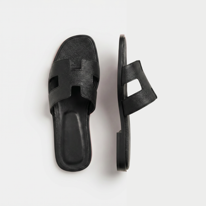 Riviera Flat Slide Women Black