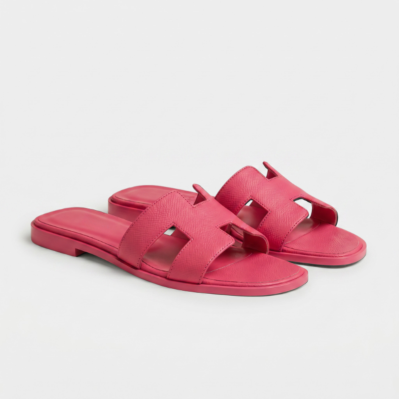 Riviera Flat Slide Women Fuchsia