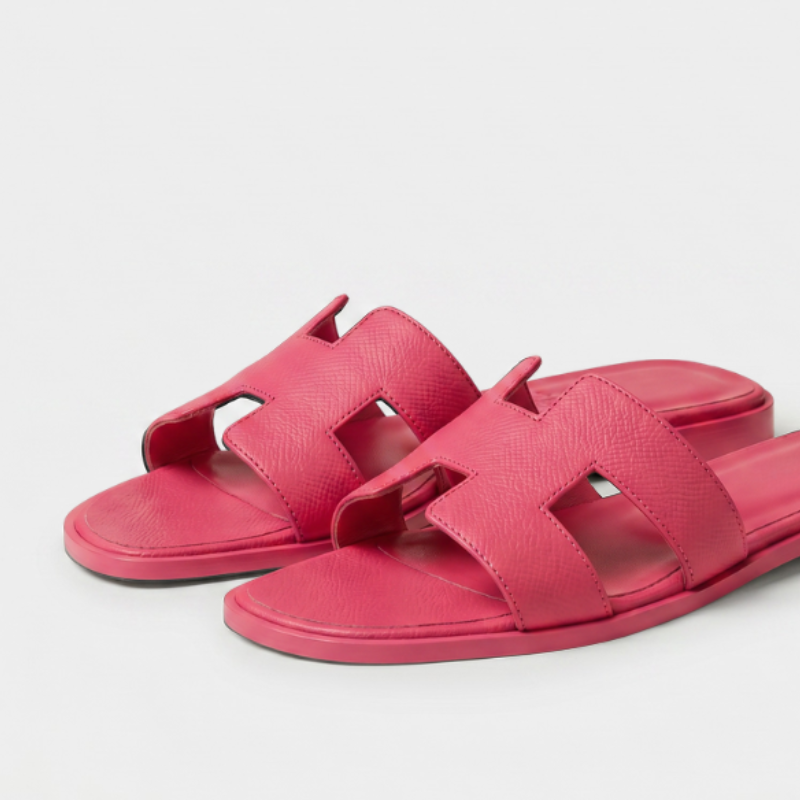 Riviera Flat Slide Women Fuchsia