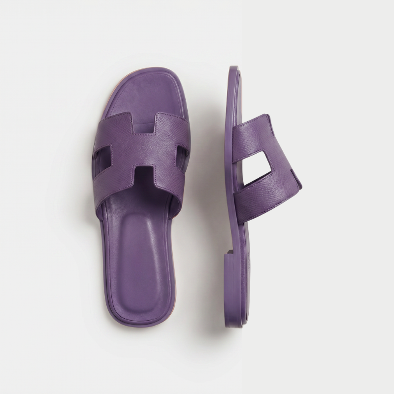 Riviera Flat Slide Women Purple