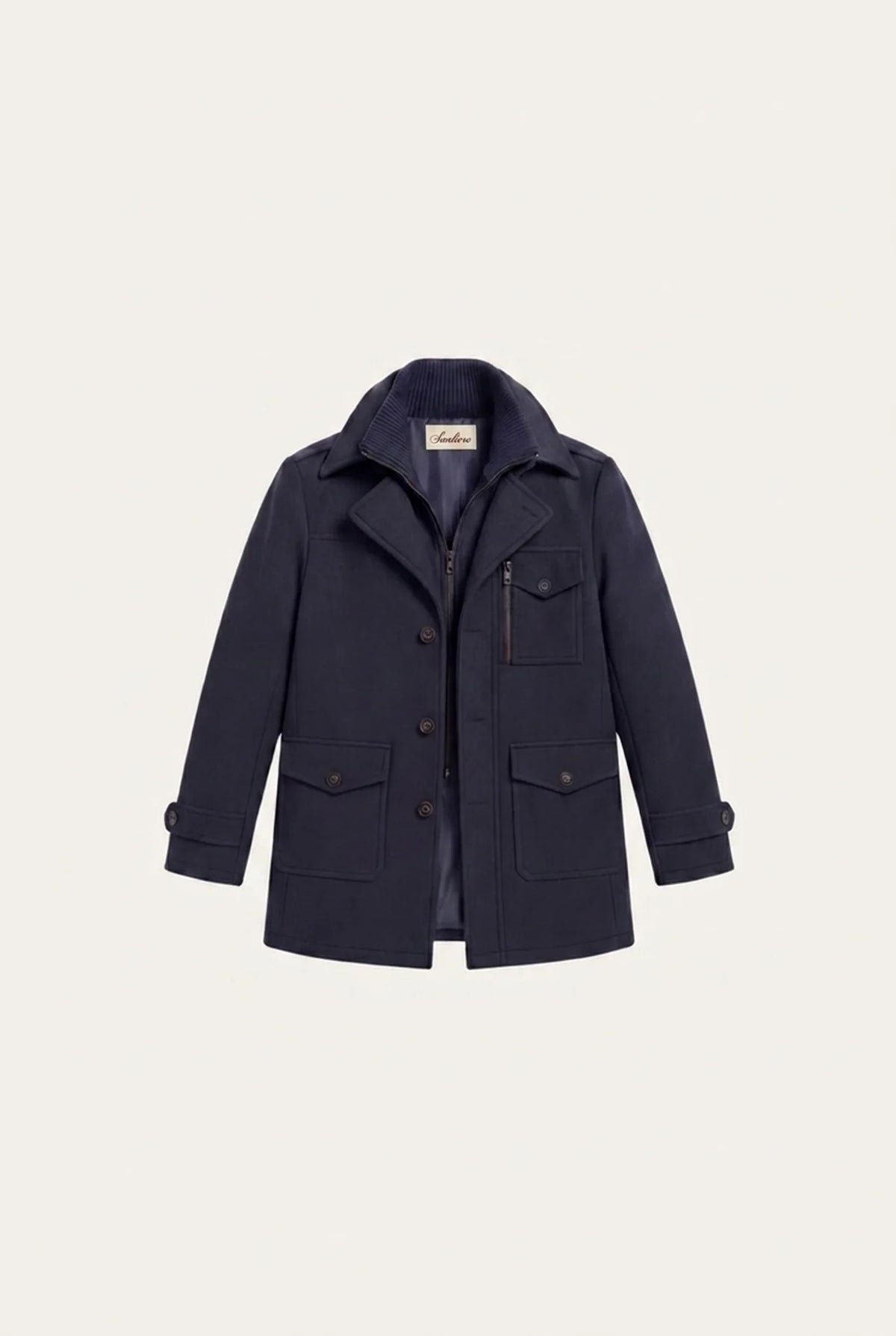 Belluno Field Coat Navy