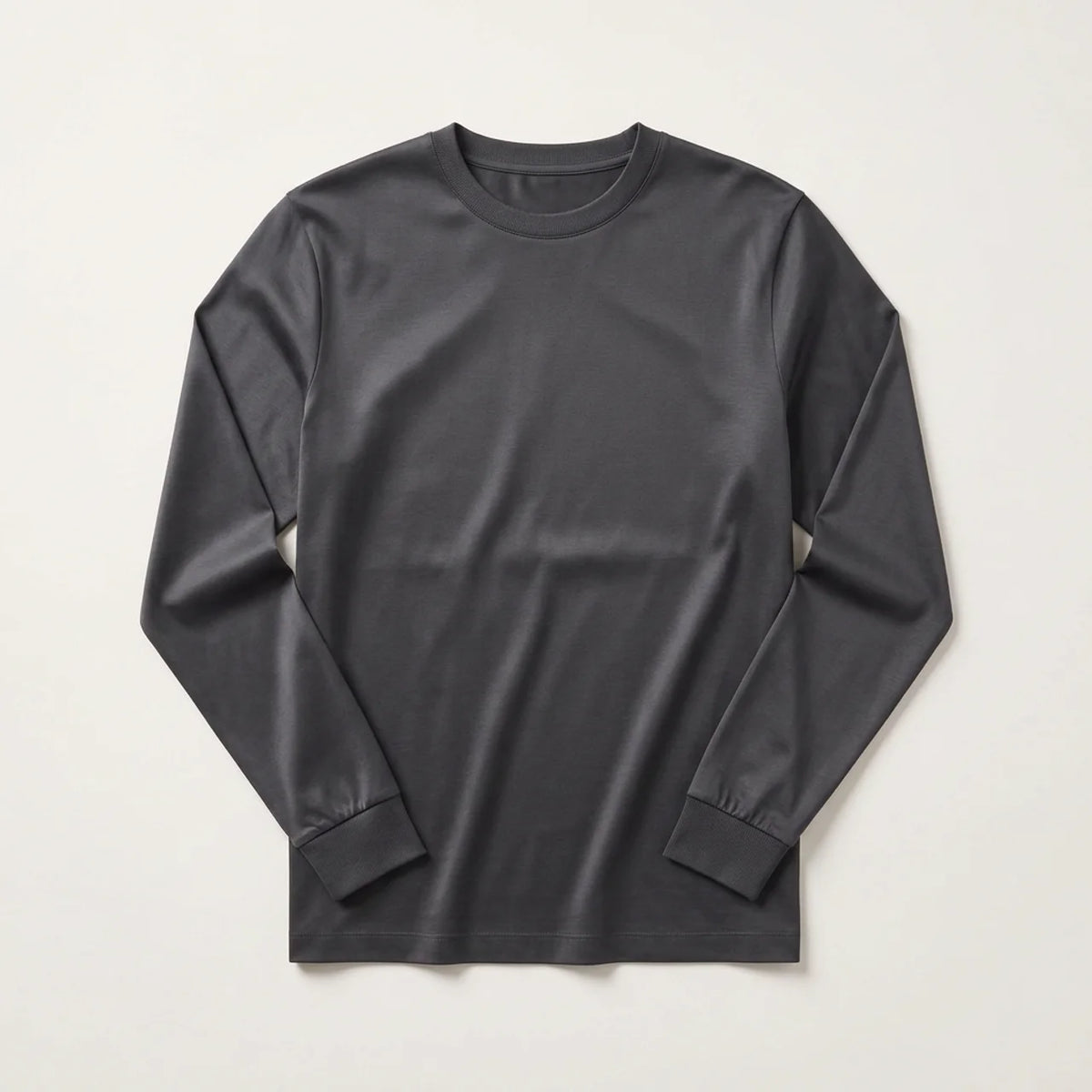 Verona Lustre Longsleeve Dark Grey