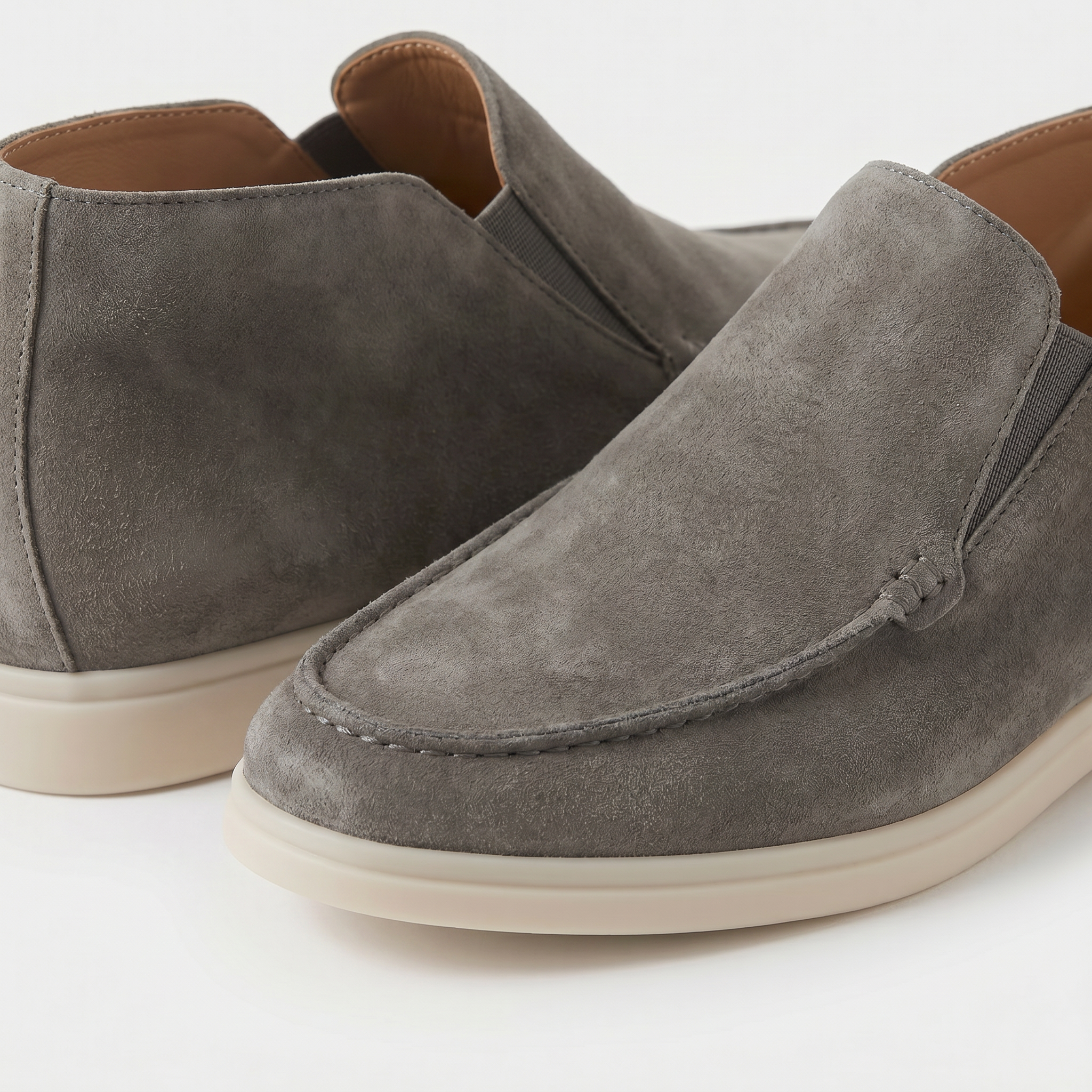 Milano City Loafer Suede Olive Military