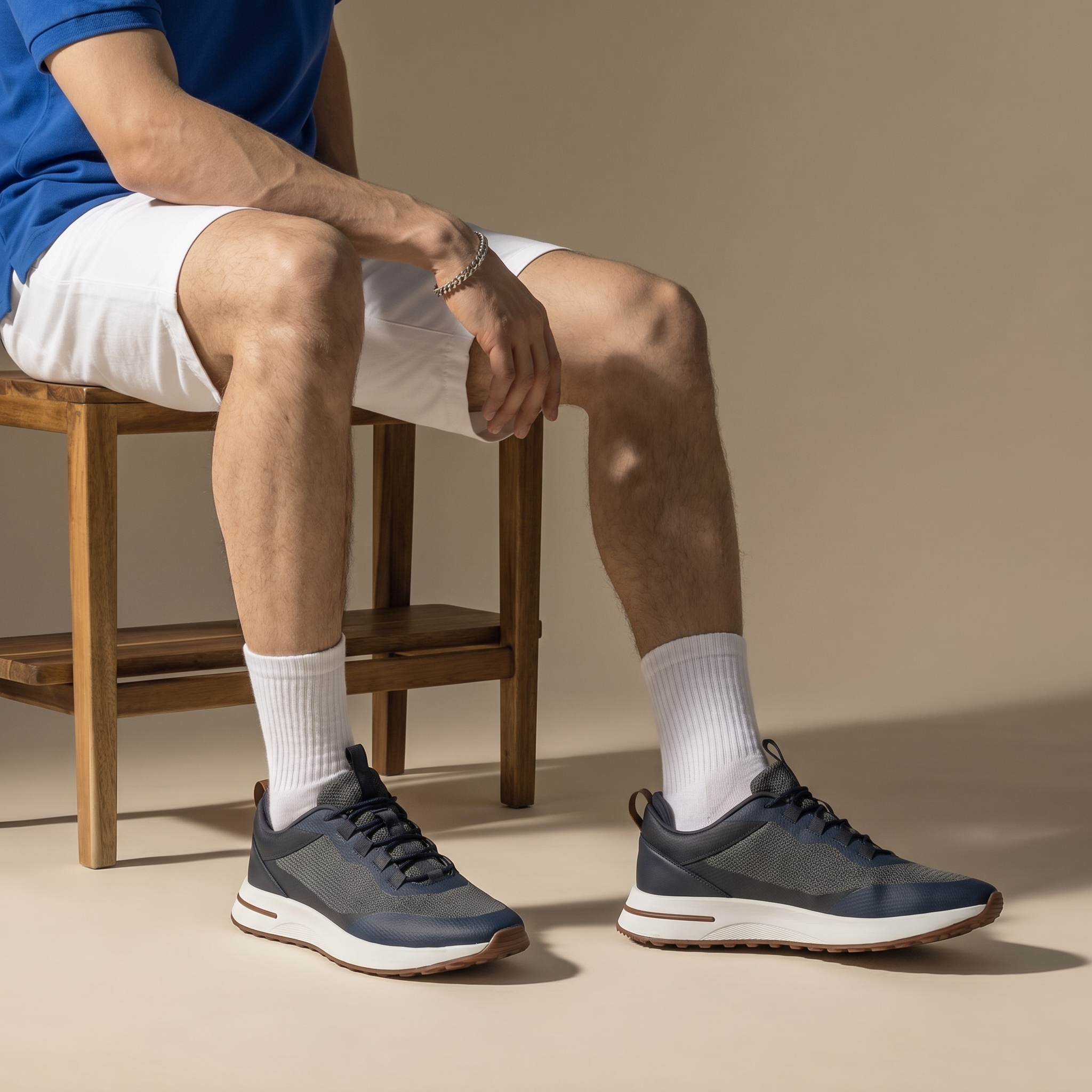 Palazzo Runner II Mesh Slate Navy