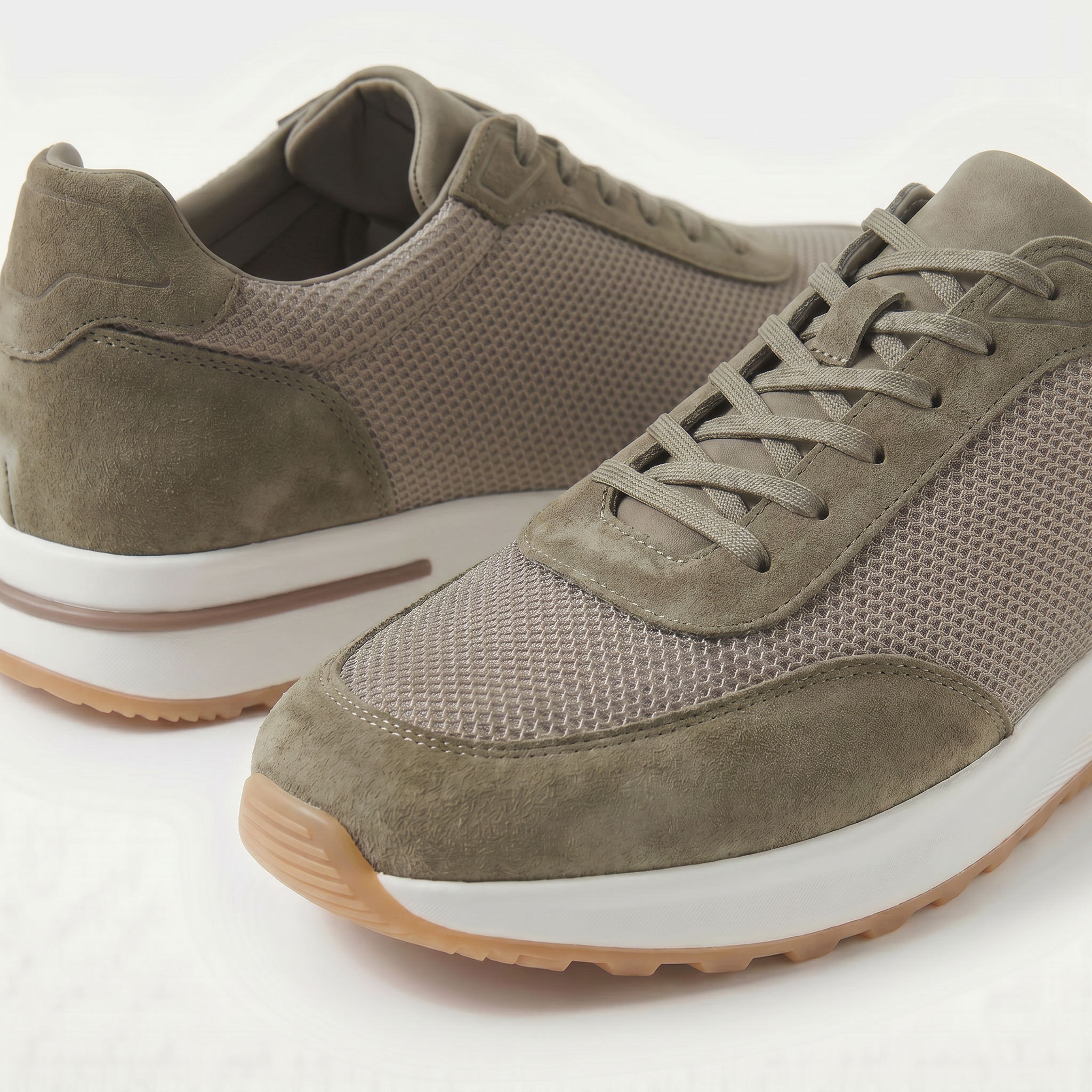 Palazzo Runner Mesh Olive Military
