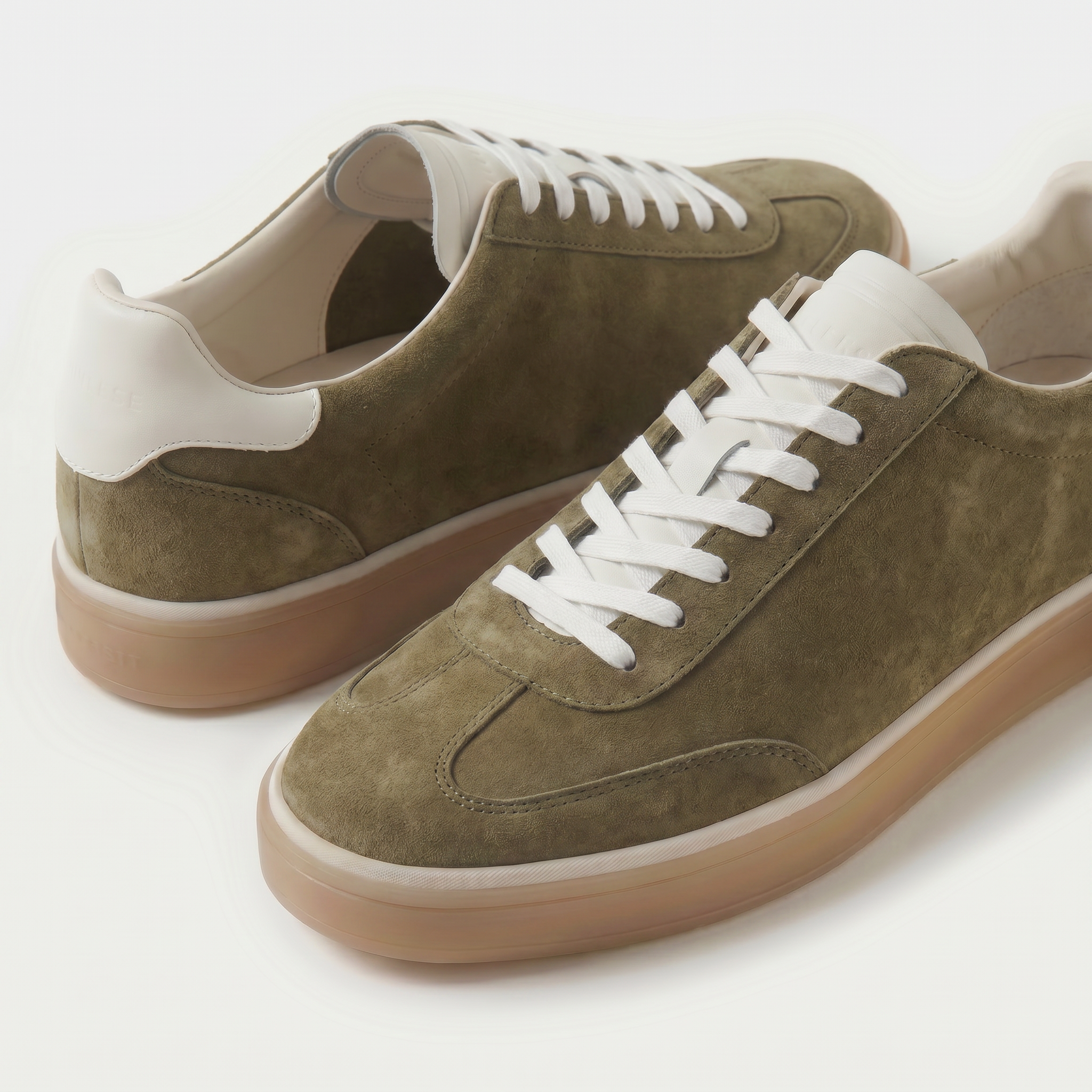 Riviera Court Sneaker Suede Olive Military