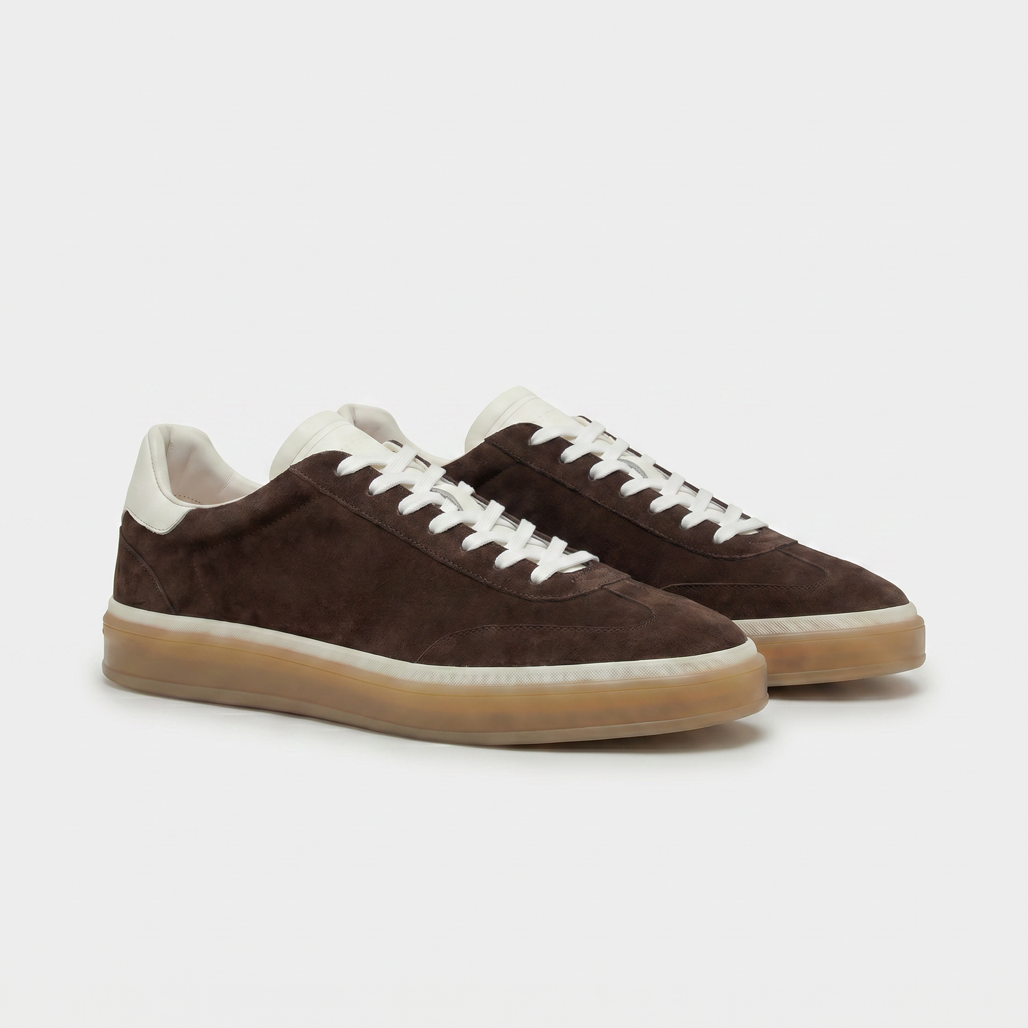 Riviera Court Sneaker Suede Chocolate