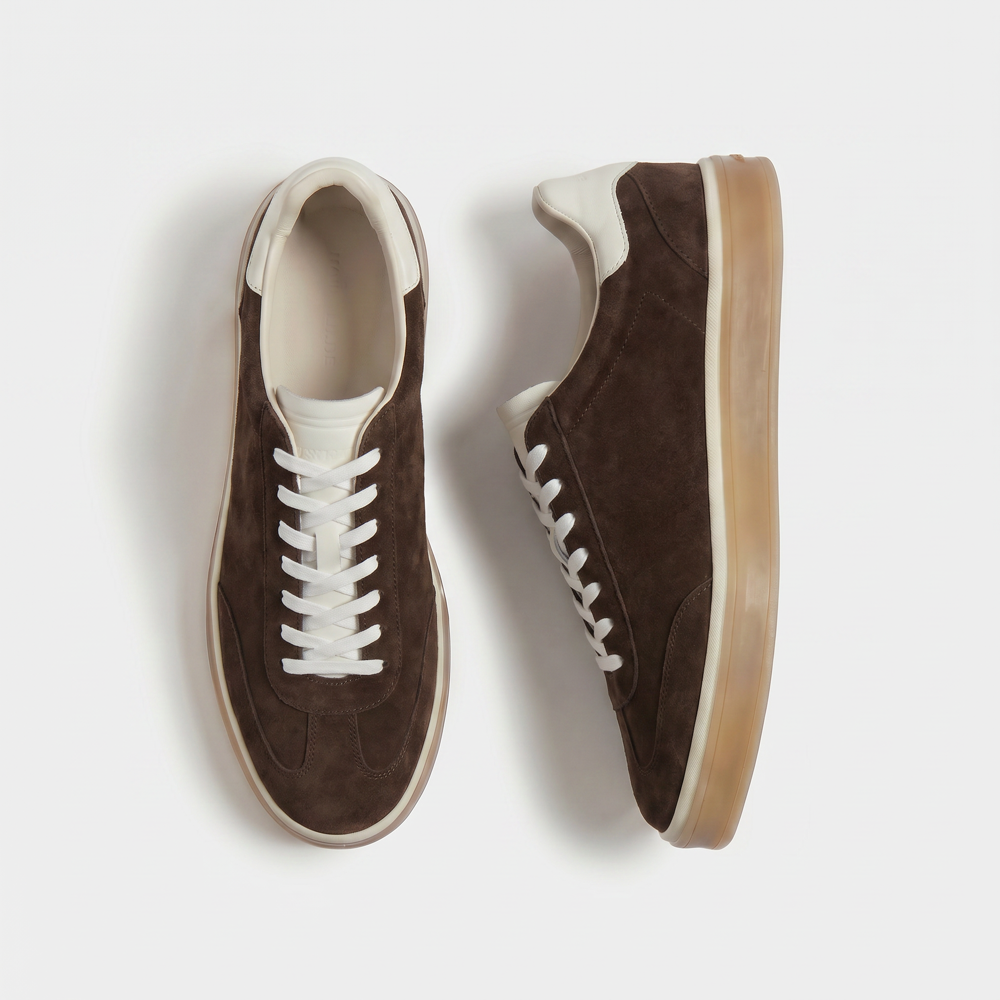 Riviera Court Sneaker Suede Chocolate
