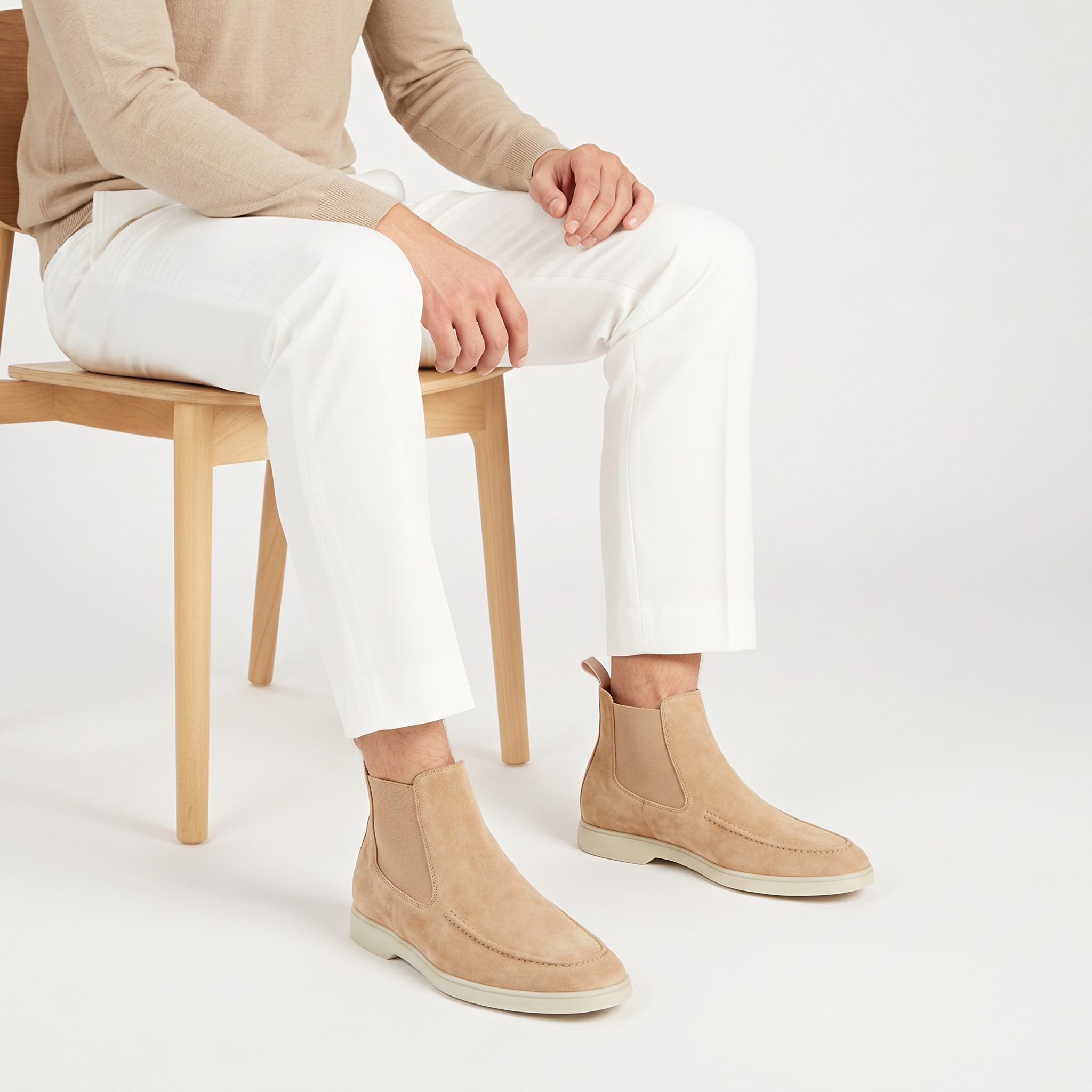 Cortina Suede Boot Sand