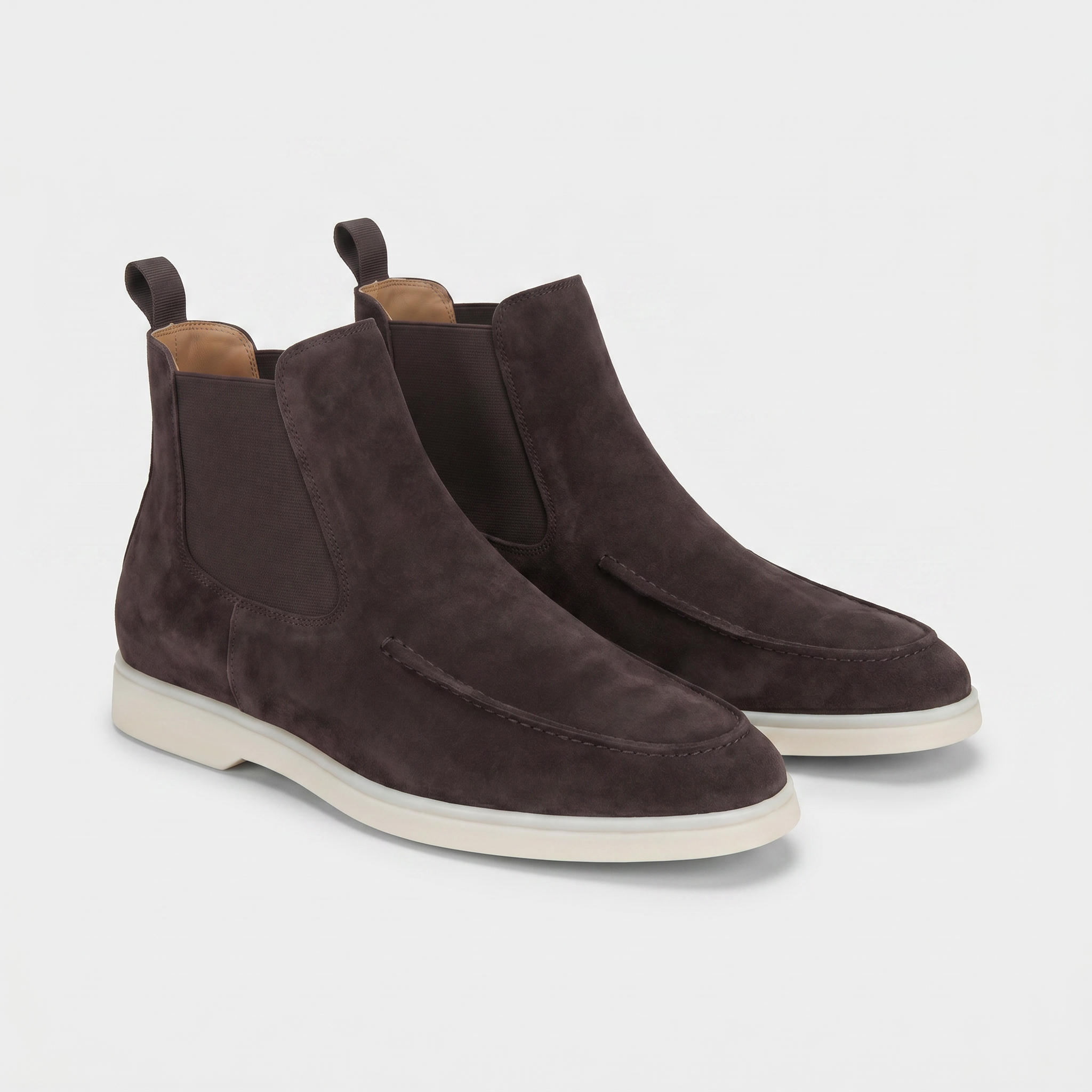 Cortina Suede Boot Dark Brown