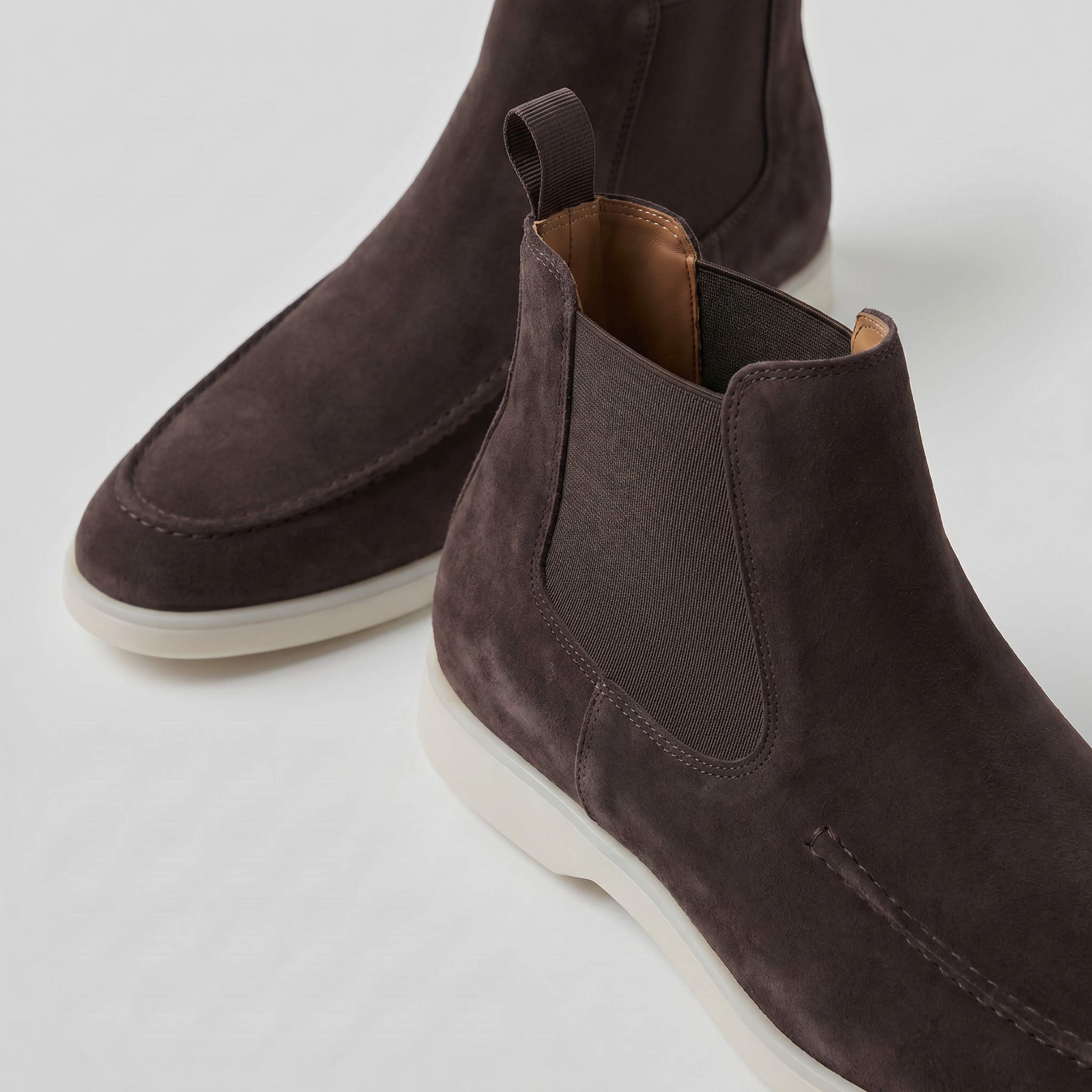 Cortina Suede Boot Dark Brown