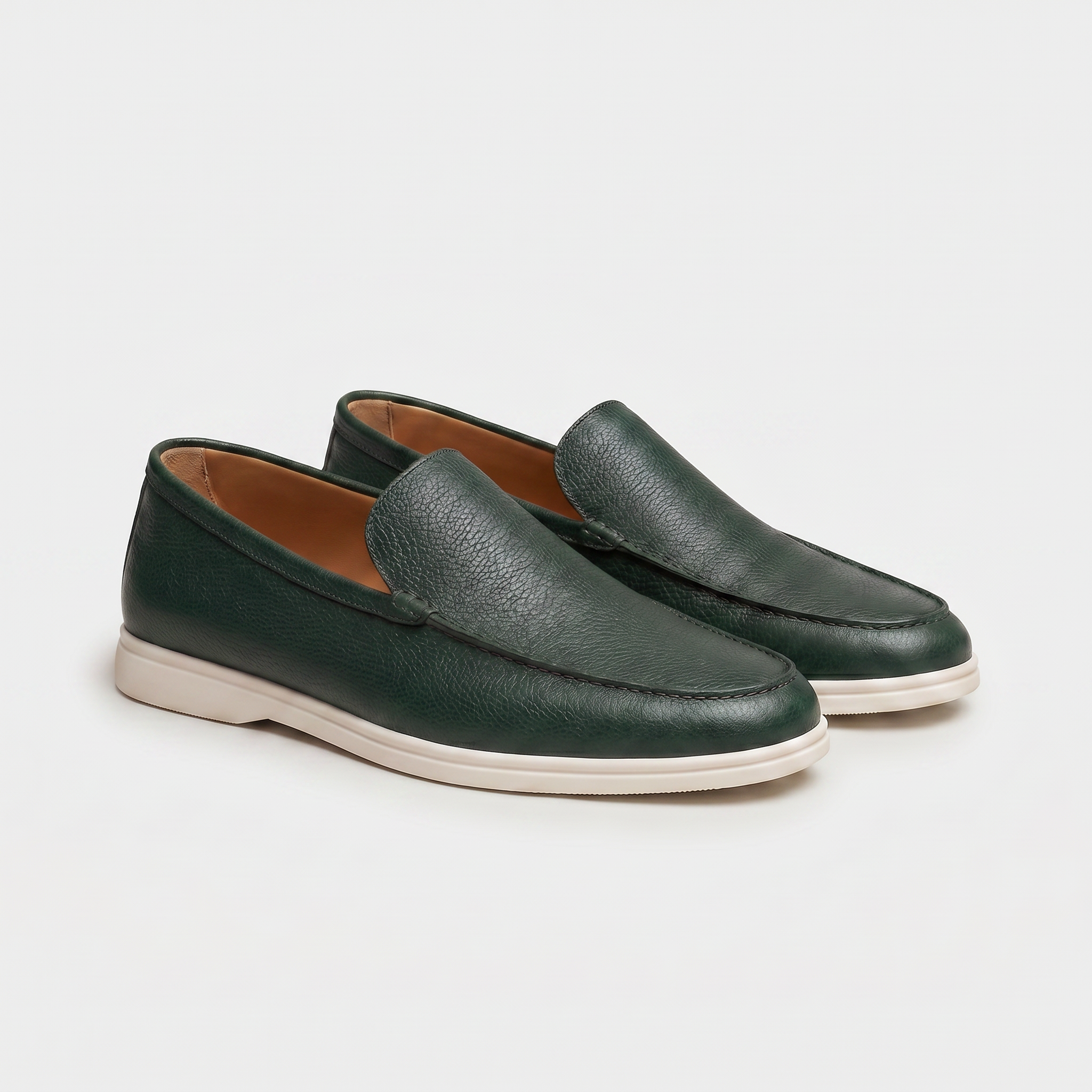 Portofino Leather Loafer Green