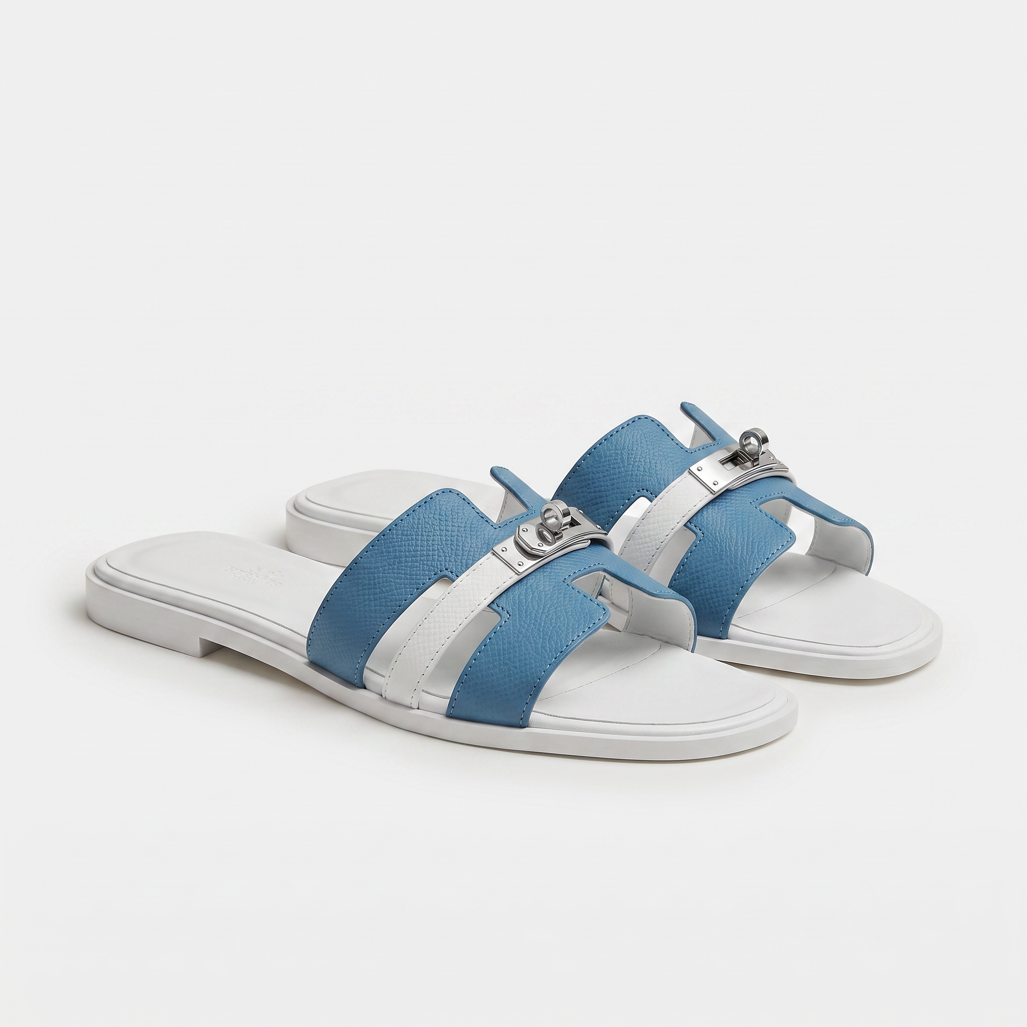 Marbella Slide Women Blue & White