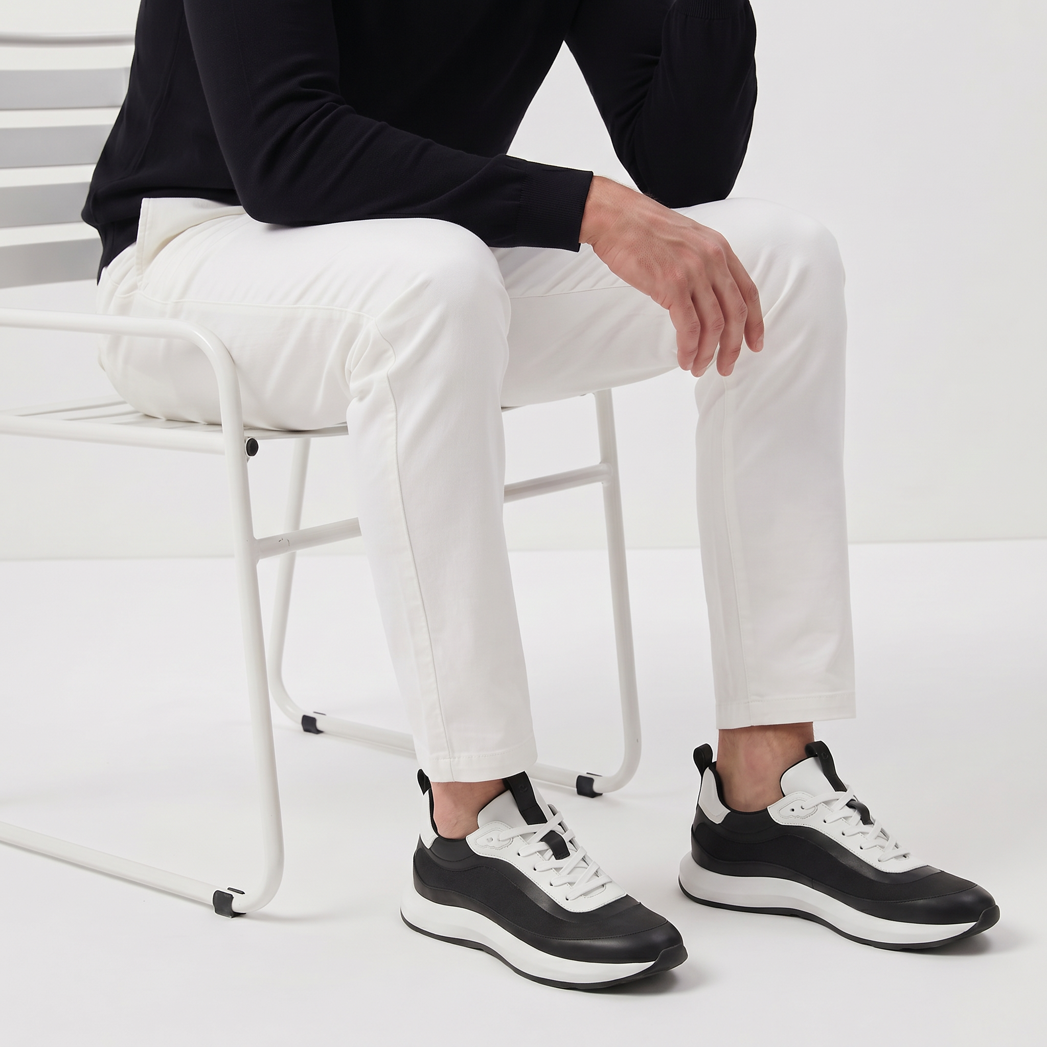 Genova Runner Black/White