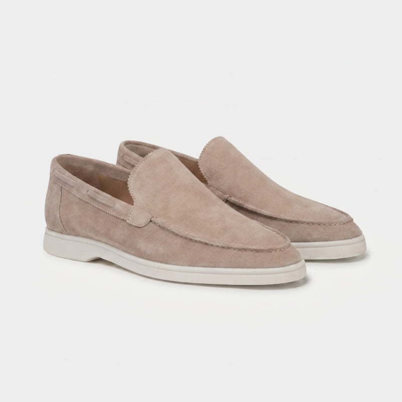 Milano Classic Slipper Wildleder Sandbeige