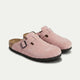 Tropea Wildleder Clog Pink