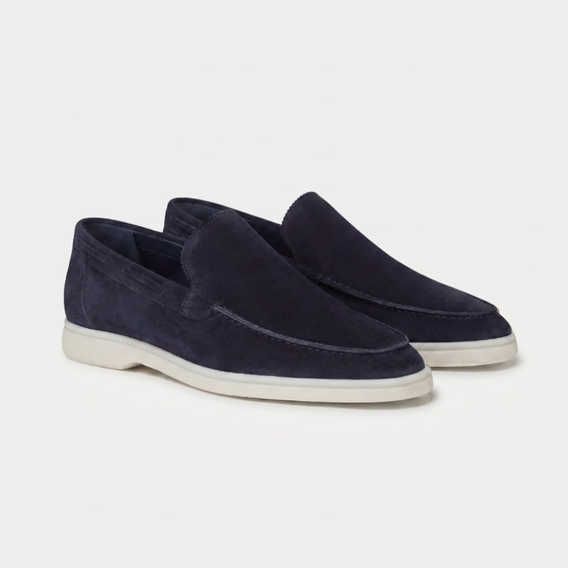 Milano Classic Loafer Wildleder Mitternachtsblau