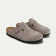 Tropea Wildleder Clog Stone