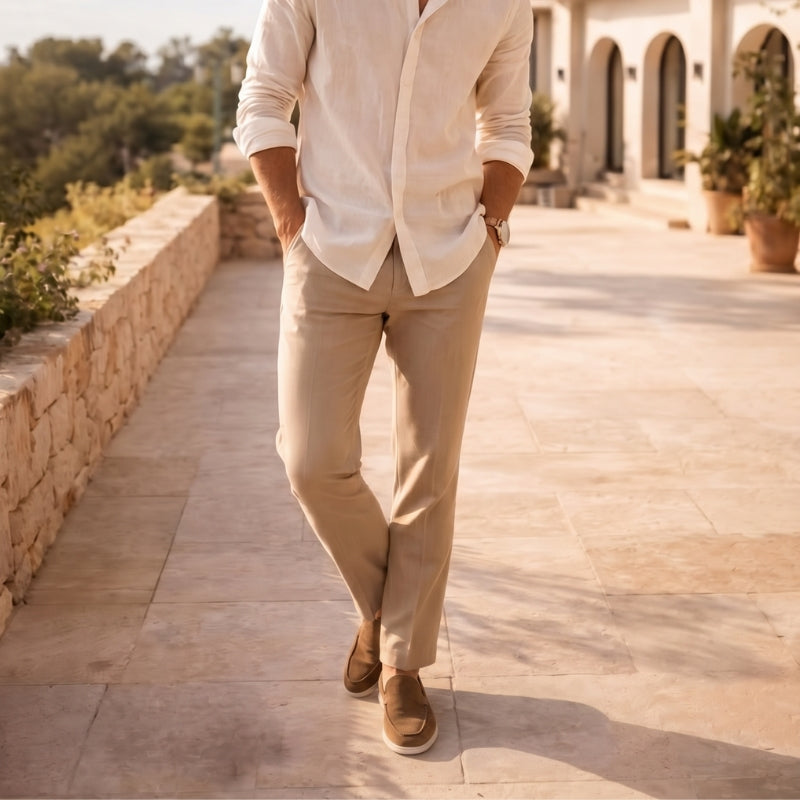 Milano Classic Loafer Suede Warm Camel
