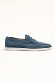 Milano Classic Loafer Suede Denim Blue