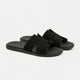 Monaco Slide Suede Onyx Black